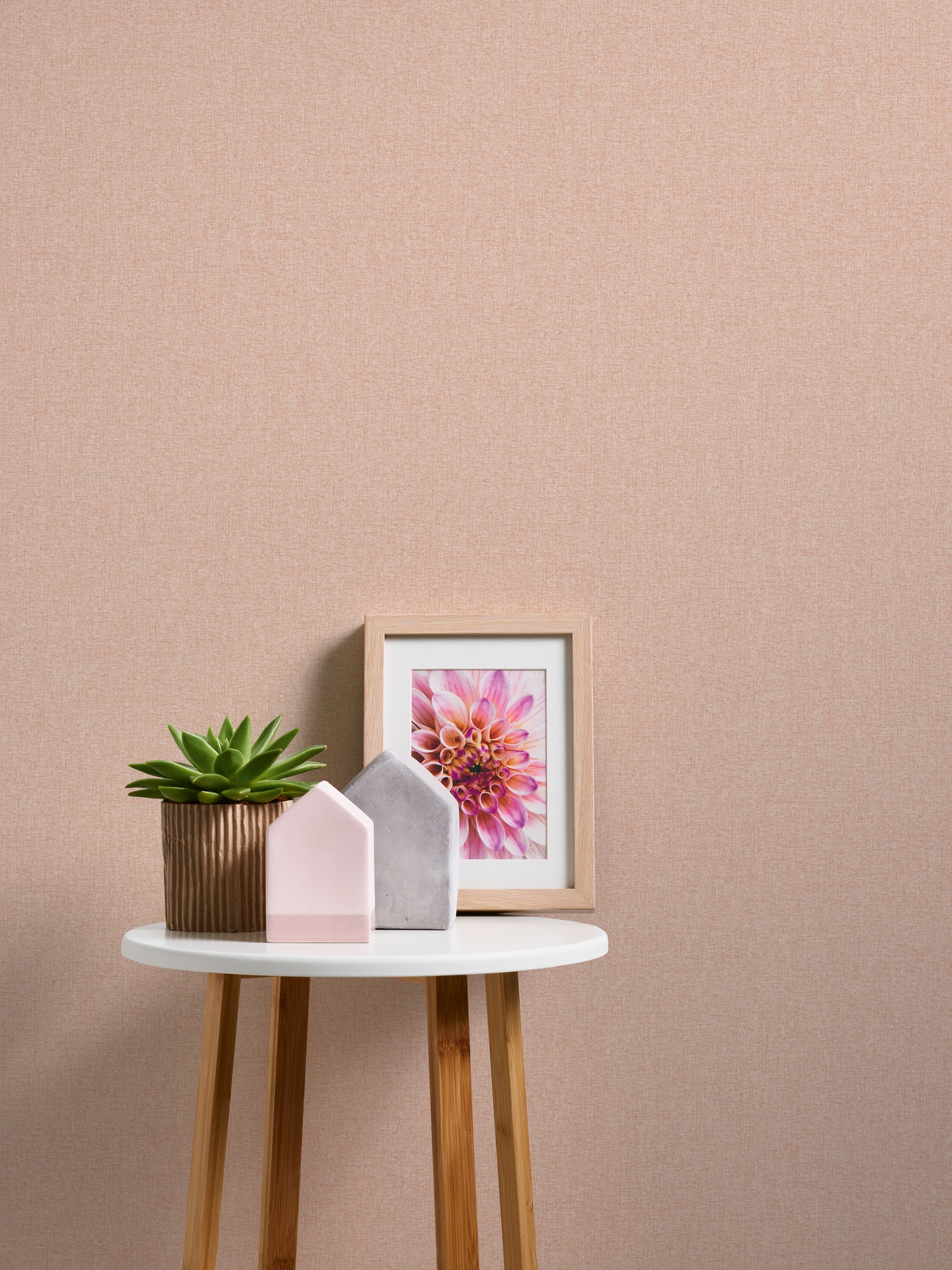 living walls Vliestapete »Famous Garden einfarbige Tapete Unitapete Struktur-Optik Landhaus«, matt, Vliestapete einfarbig für Schlafzimmer Küche Wohnzimmer Uni Design