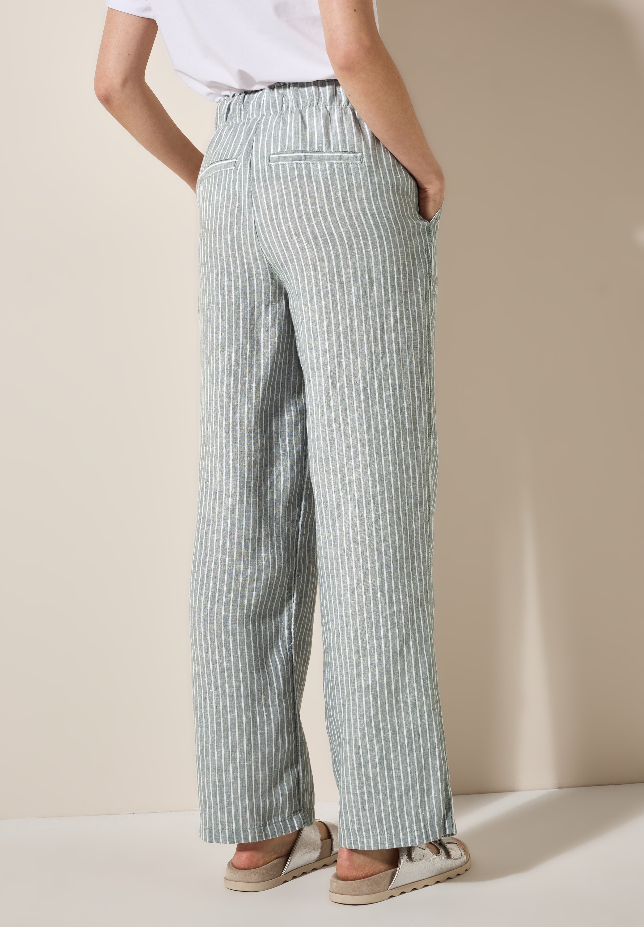 Cecil Stoffhose, High Waist
