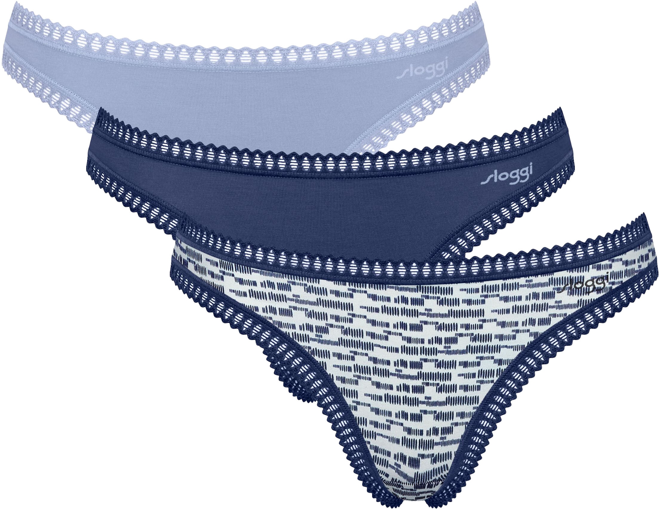 sloggi Kelnaitės »GO Crush stringai C3P« (3er...