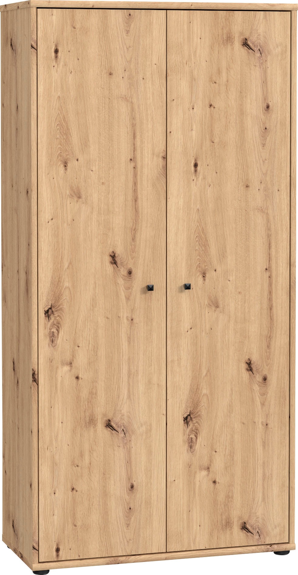 FORTE Schuhschrank "Tempra, Mehrzweckschrank, 2 Türen, Einlegeböden, Höhe 149,5,5 cm" Breite 73,7 cm