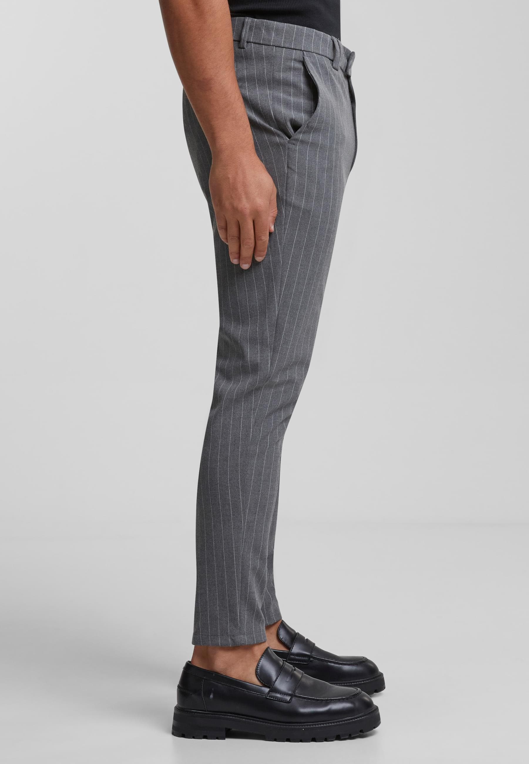 2Y Studios Stoffhose »2Y Studios Herren 2Y Cropped Pants Pinstripe«, (1 tlg.)