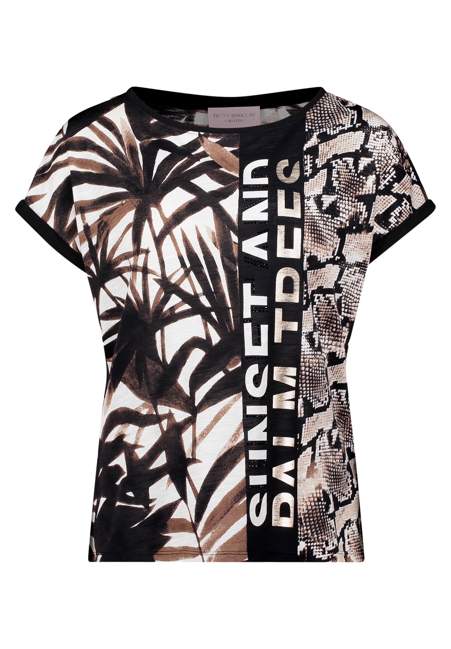 Betty Barclay Kurzarmshirt »Damen mit Ärmelaufschlag« 1 tlg.