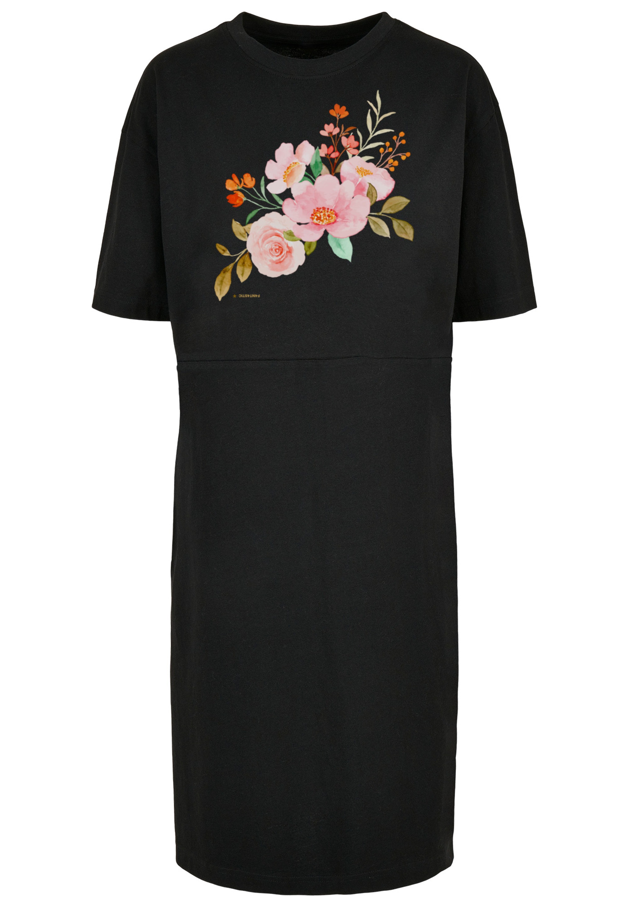 F4NT4STIC Shirtkleid "Blumen", Print günstig online kaufen