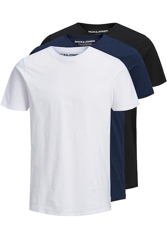 Jack & Jones T-Shirt »ORGANIC BASIC TEE«, (Packung, 3 tlg., 3er-Pack), 3er Packung kaufen