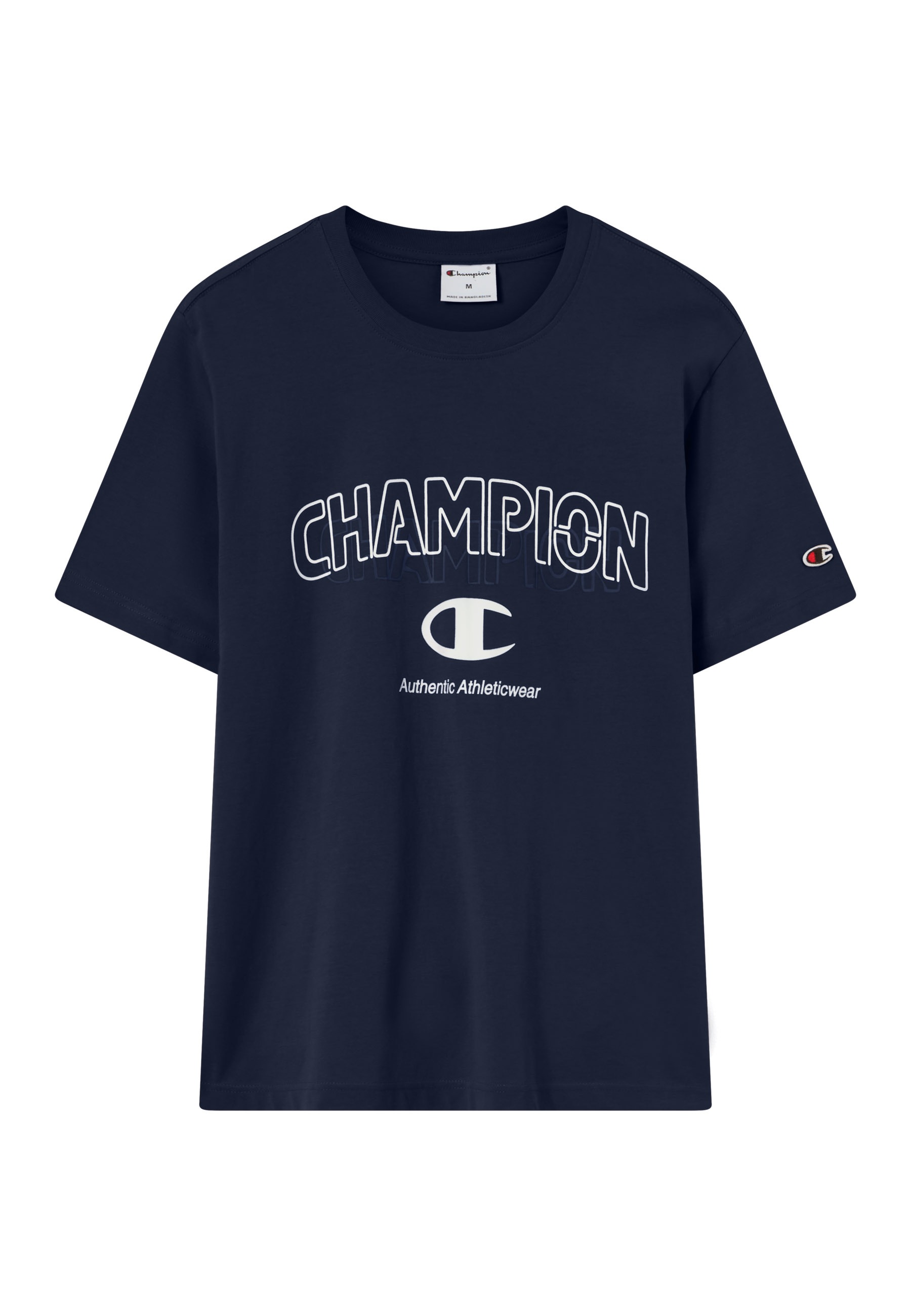 Champion T-Shirt "Graphic Tee" sportliche Passform, Kurzarm, Rundhalsaussch günstig online kaufen