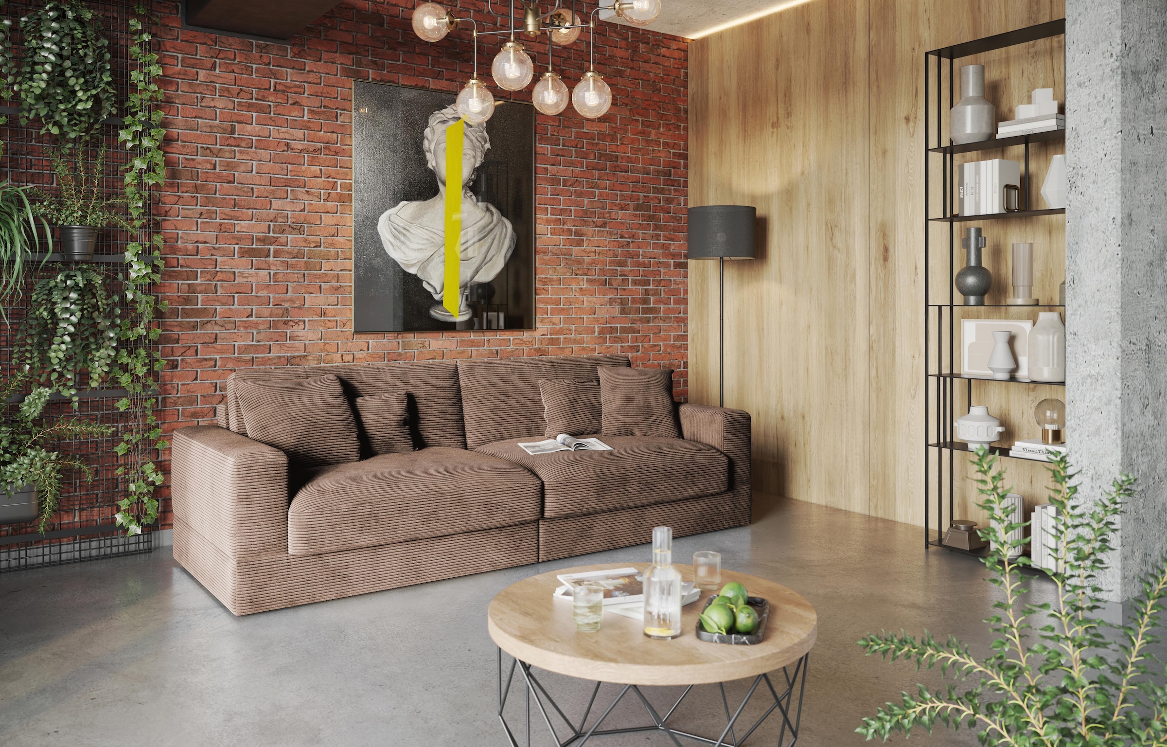 Big-Sofa »Innovid«, Modernes Modul-Polsterprogramm