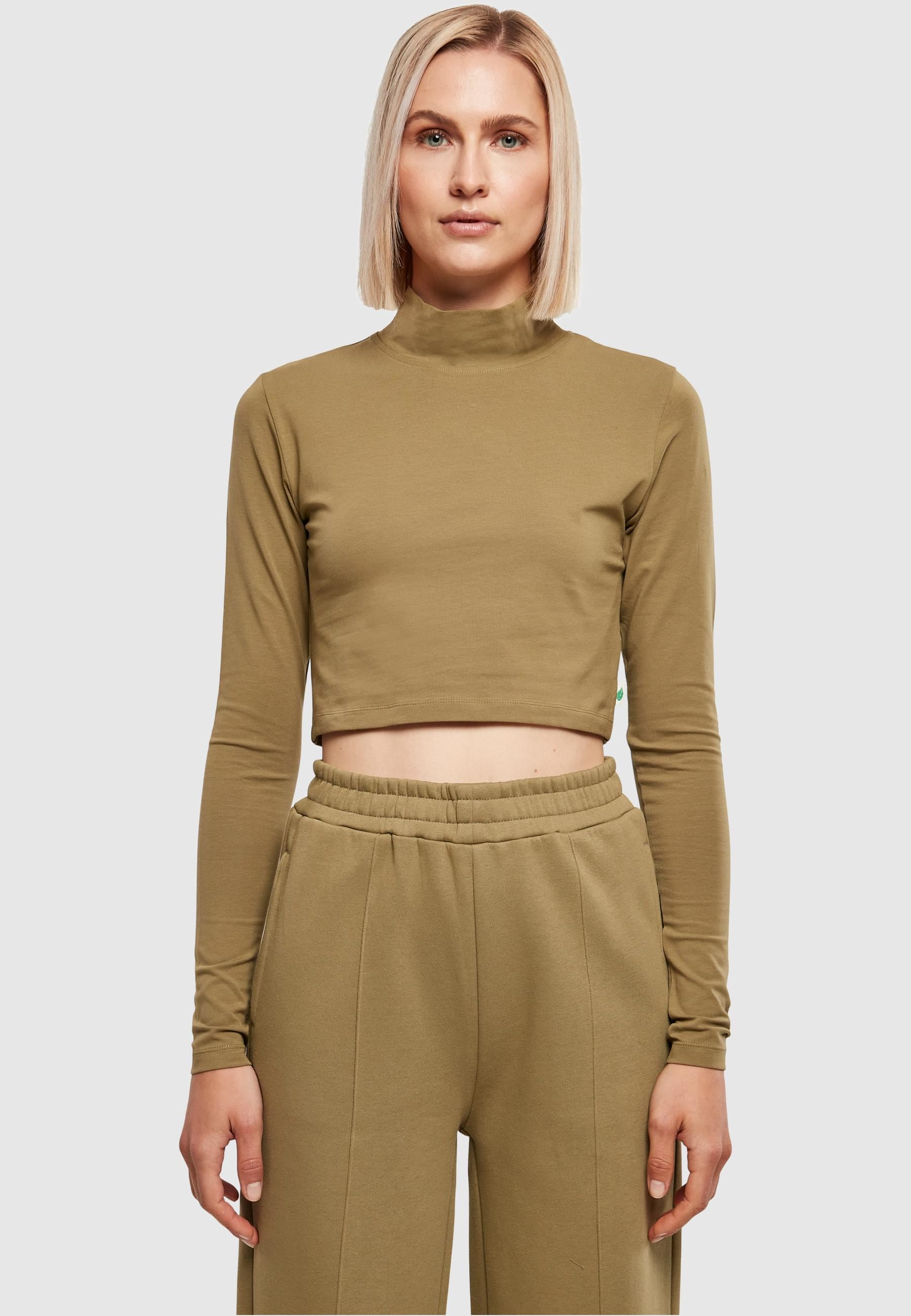 URBAN CLASSICS Langarmshirt »Urban Classics Damen«, (1 tlg.)
