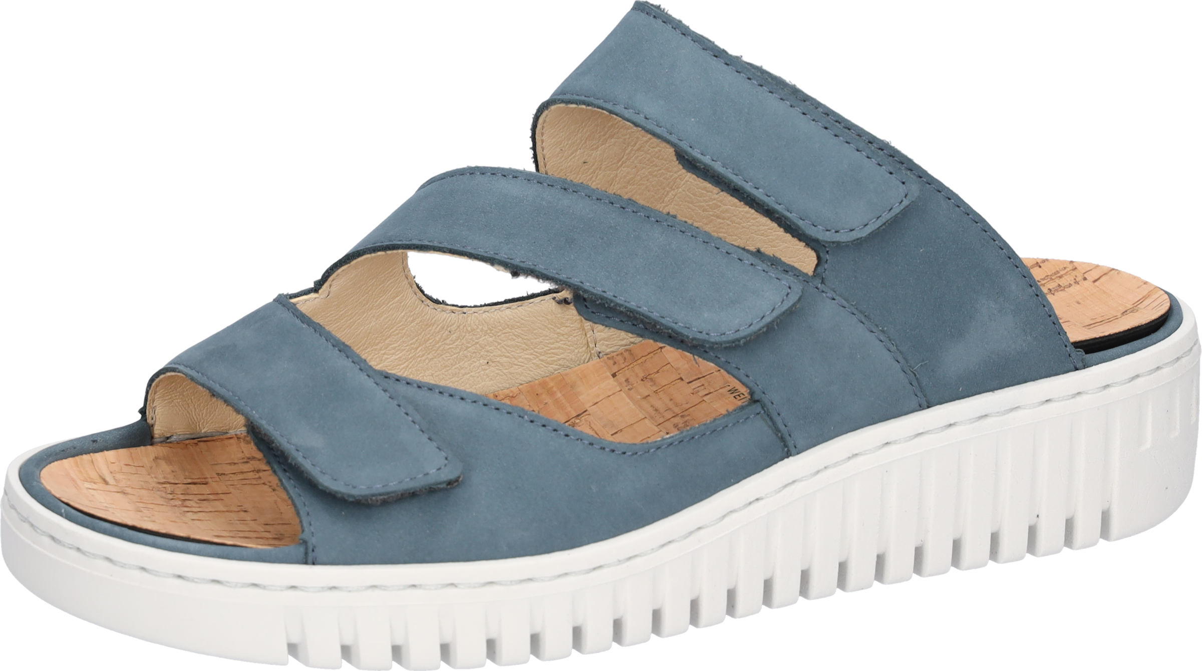 Waldläufer Pantolette "H-WILLOW" Sommerschuh, Hausschuh, Keilabsatz, mit Ko günstig online kaufen