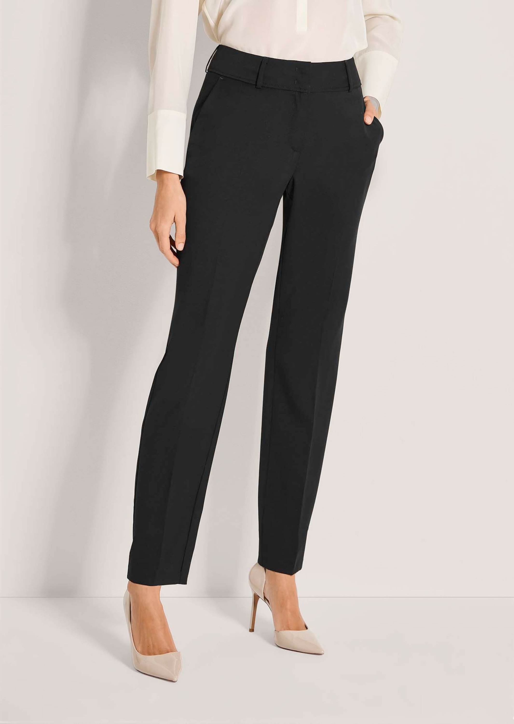 Thumbnail - MADELEINE Bügelfaltenhose "Schurwollhose Bügelfaltenhose mit Formbund"