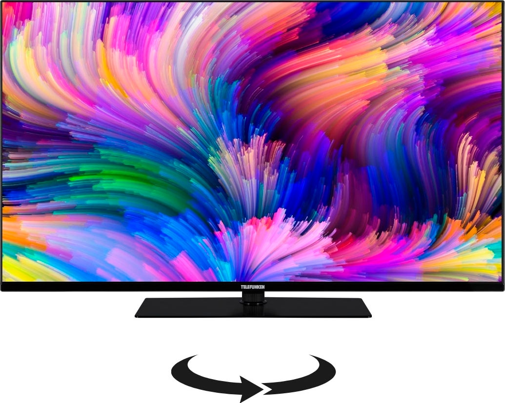 Telefunken QLED-Fernseher, 126 cm/50 Zoll, 4K Ultra HD, Google TV-Smart-TV