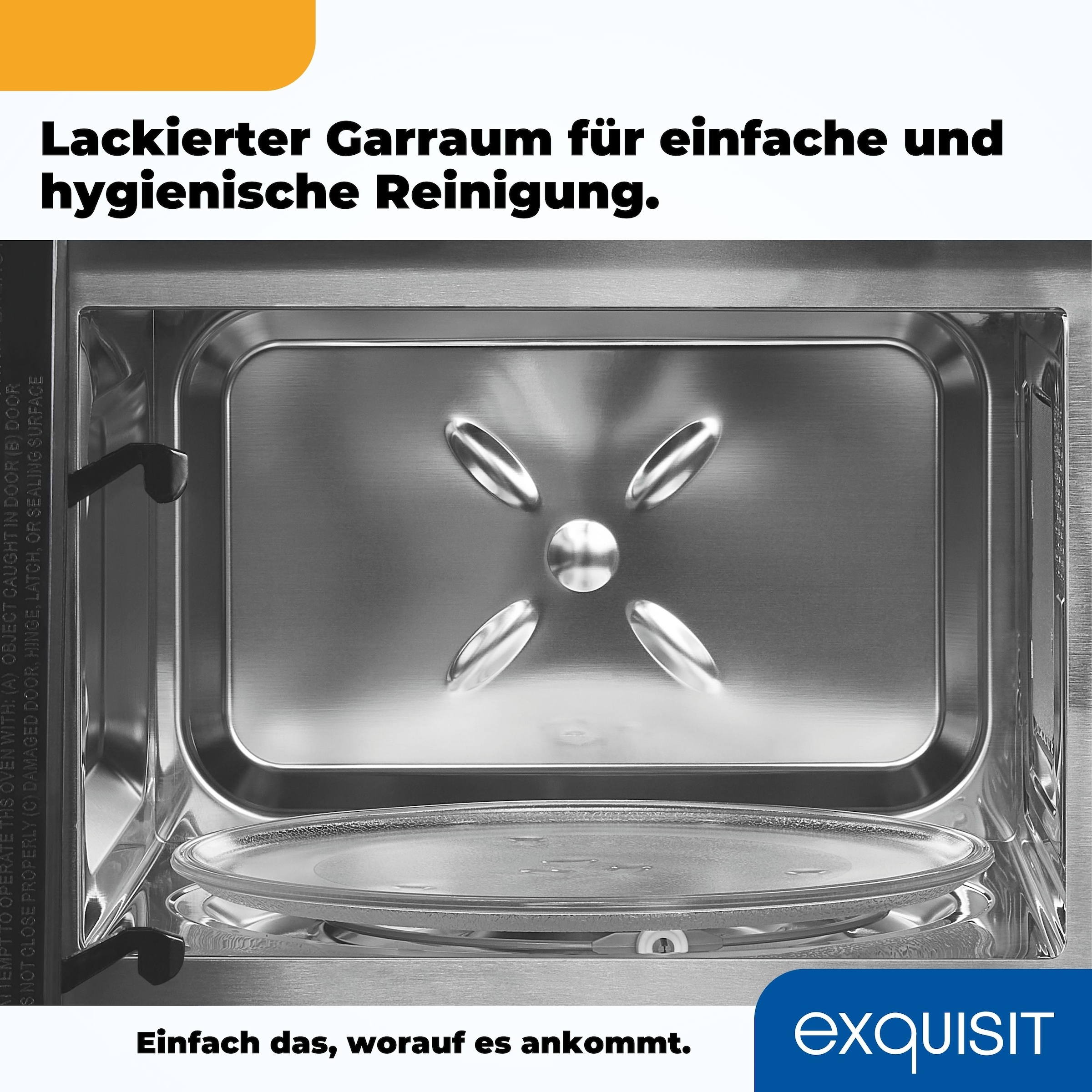 exquisit Einbau-Mikrowelle »EMW10-020« Mikrowelle 1300 W