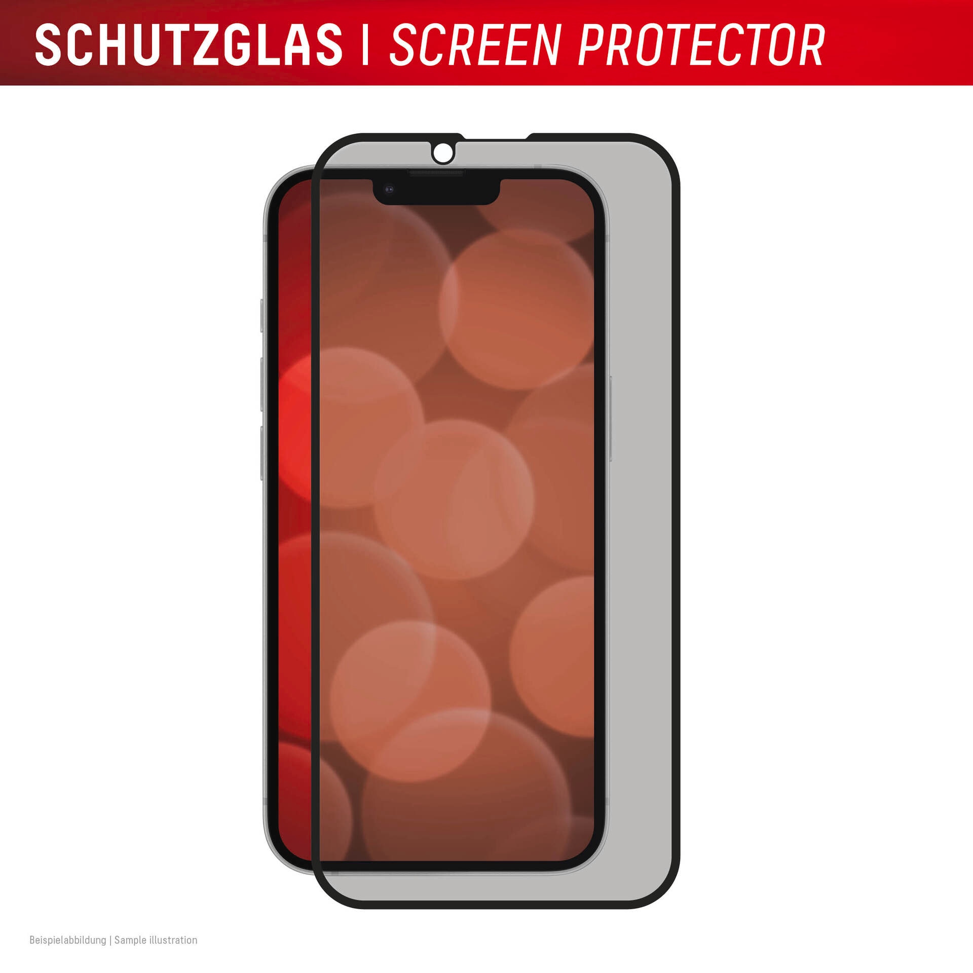 Displex Displayschutzglas »Privacy Glass Screen Protector mit EASY-ON MountMaster« für Apple iPhone 16e;Apple iPhone 17e Displayschutzfolie, Schutzfolie, Bildschirmschutz, kratz- & stoßfest