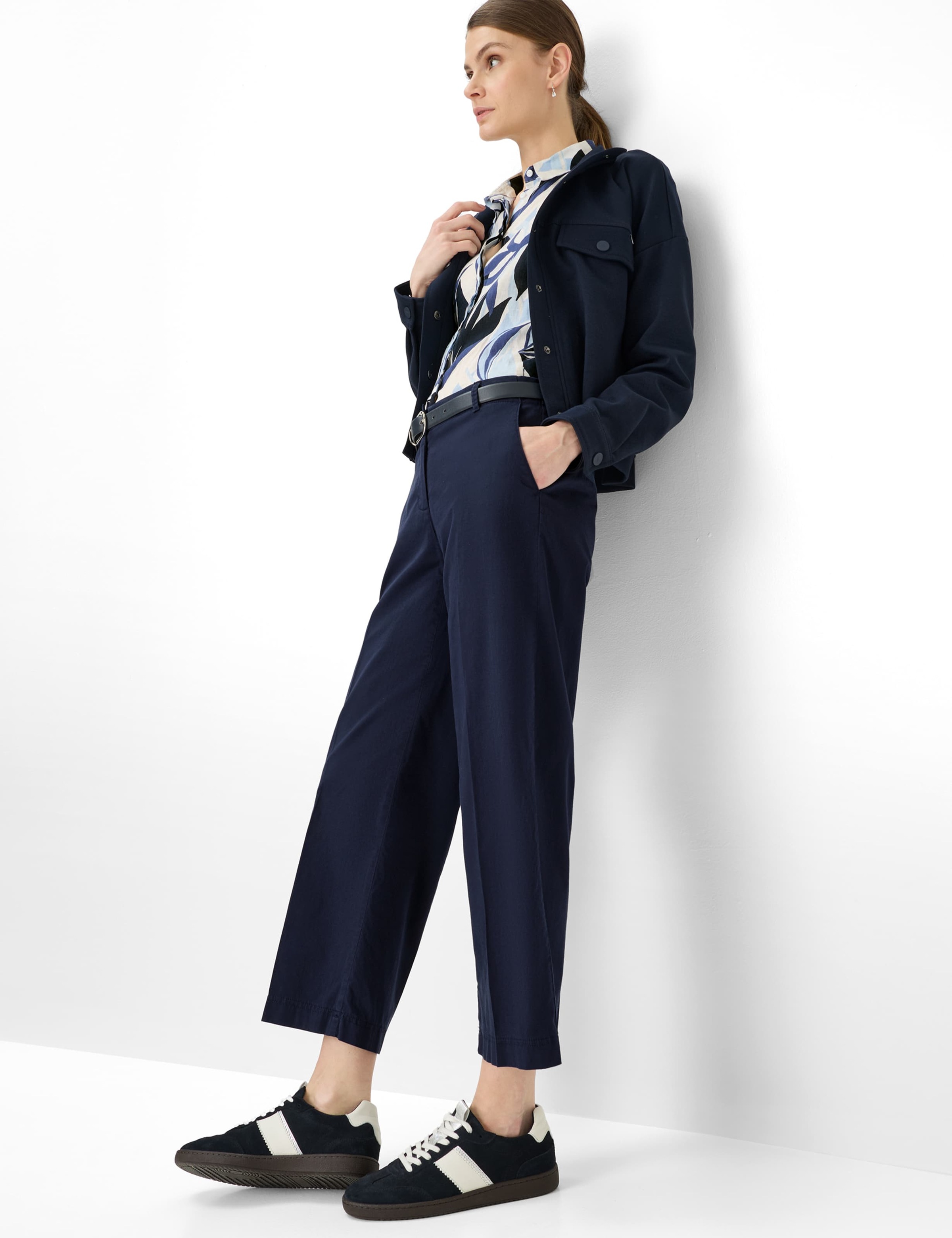 Brax Maine 7/8 Culotte dunkelblau 34 damen 4