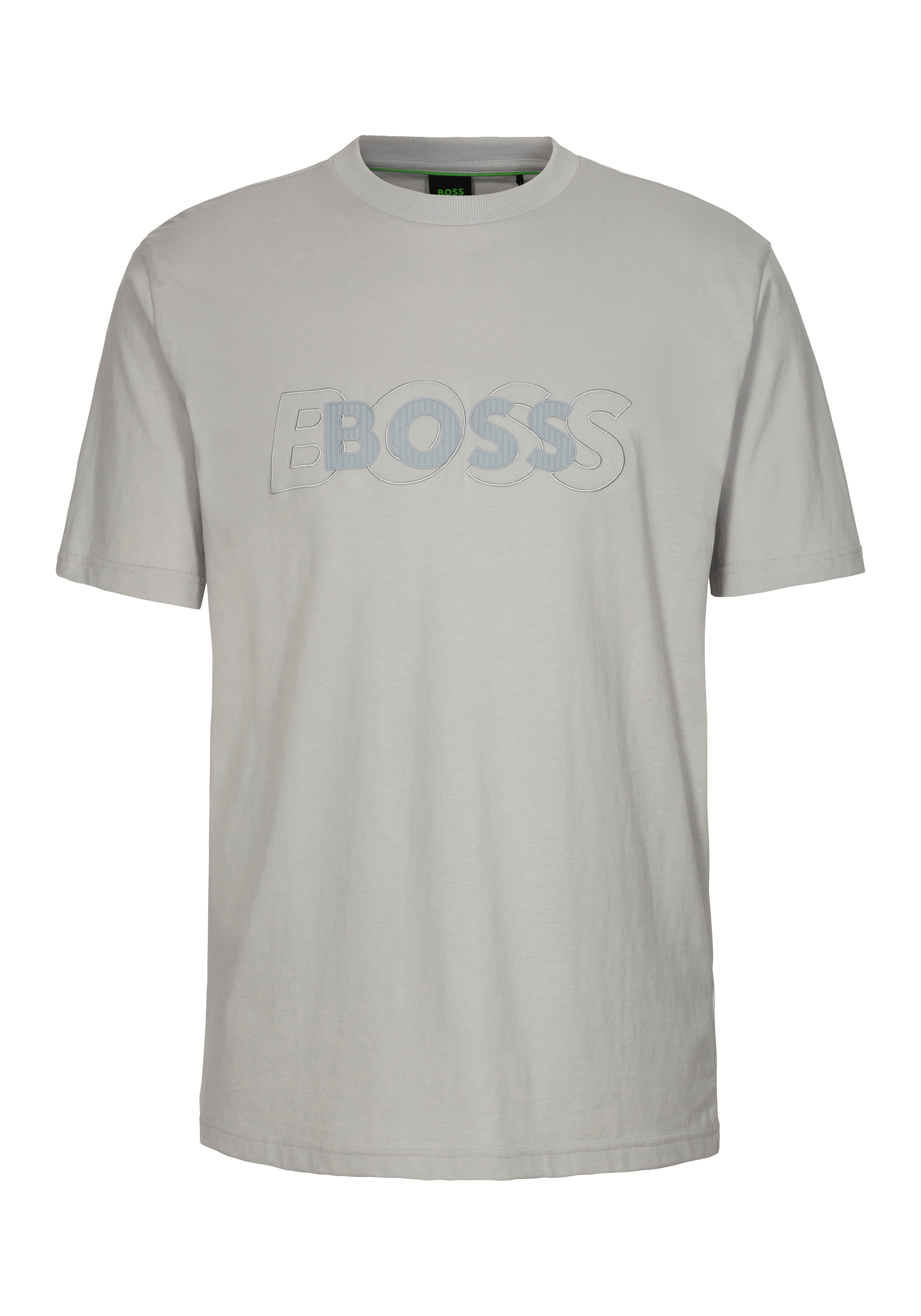 BOSS GREEN T-Shirt »Tee DropNeedle«, mit doppeltem BOSS-Logo