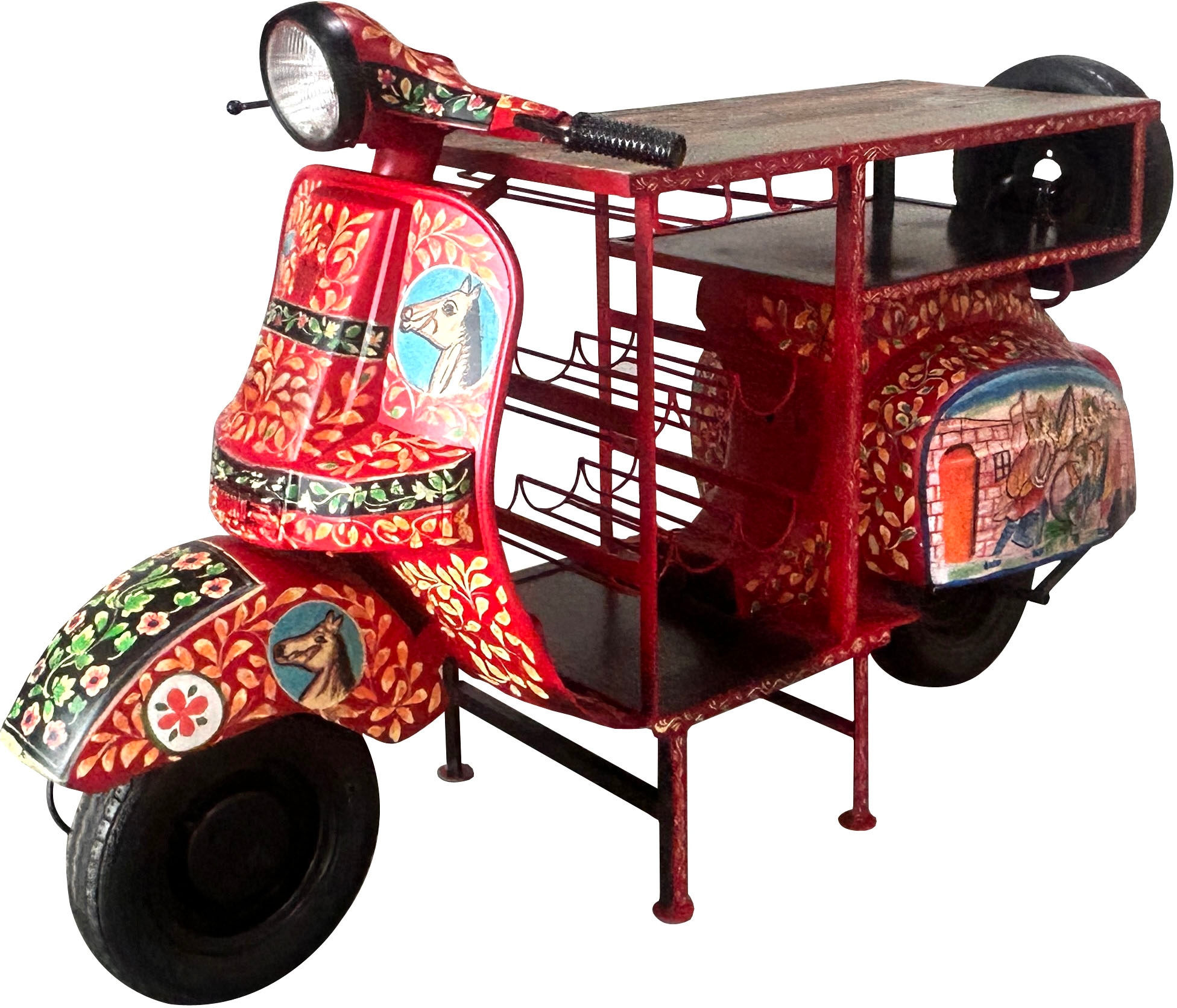 SIT Bartisch 1 Stk. tlg. aus einem recycelten Roller