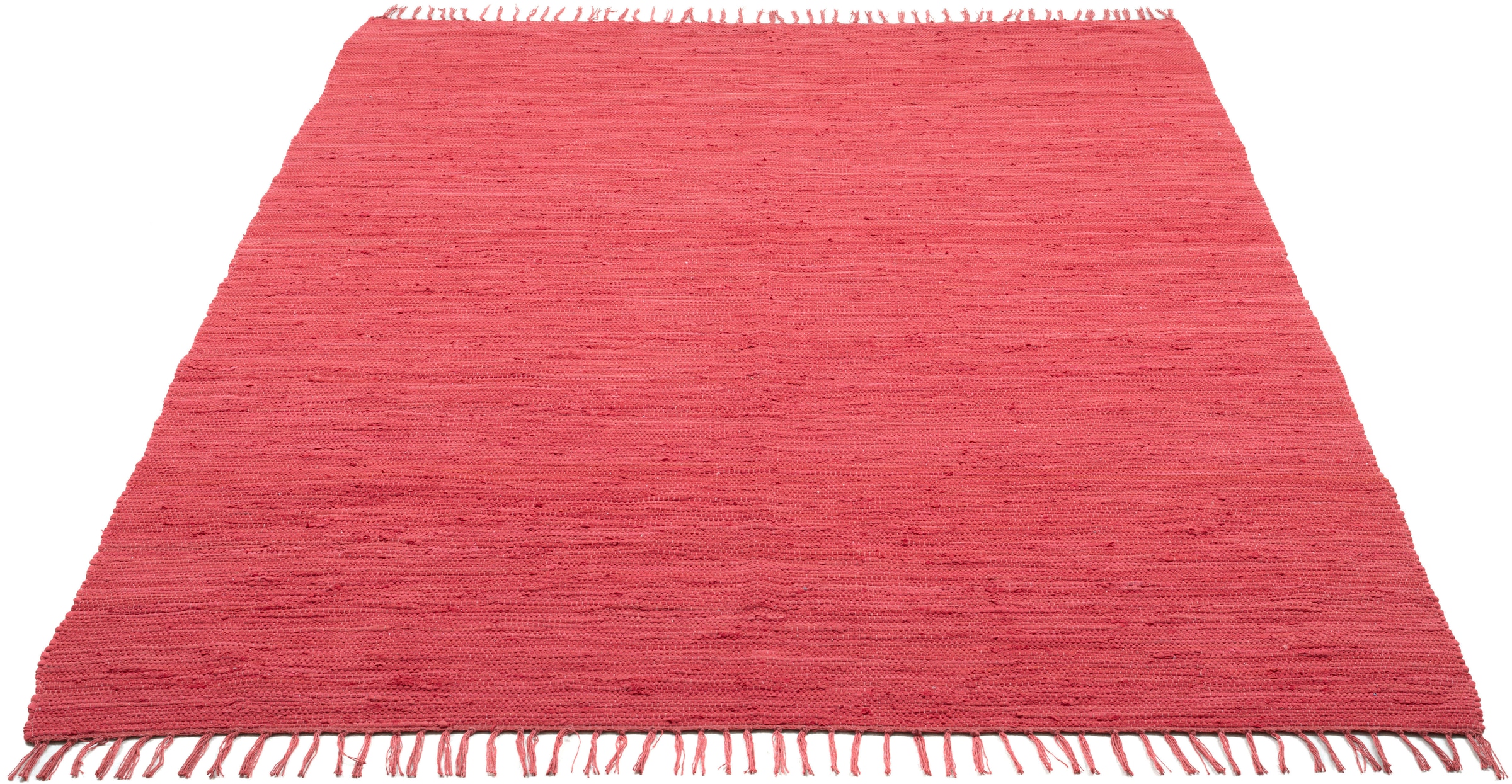 OTTO home Teppich "Cadis" rechteckig 5 mm Höhe Wendeteppich, mit Fransen, U günstig online kaufen