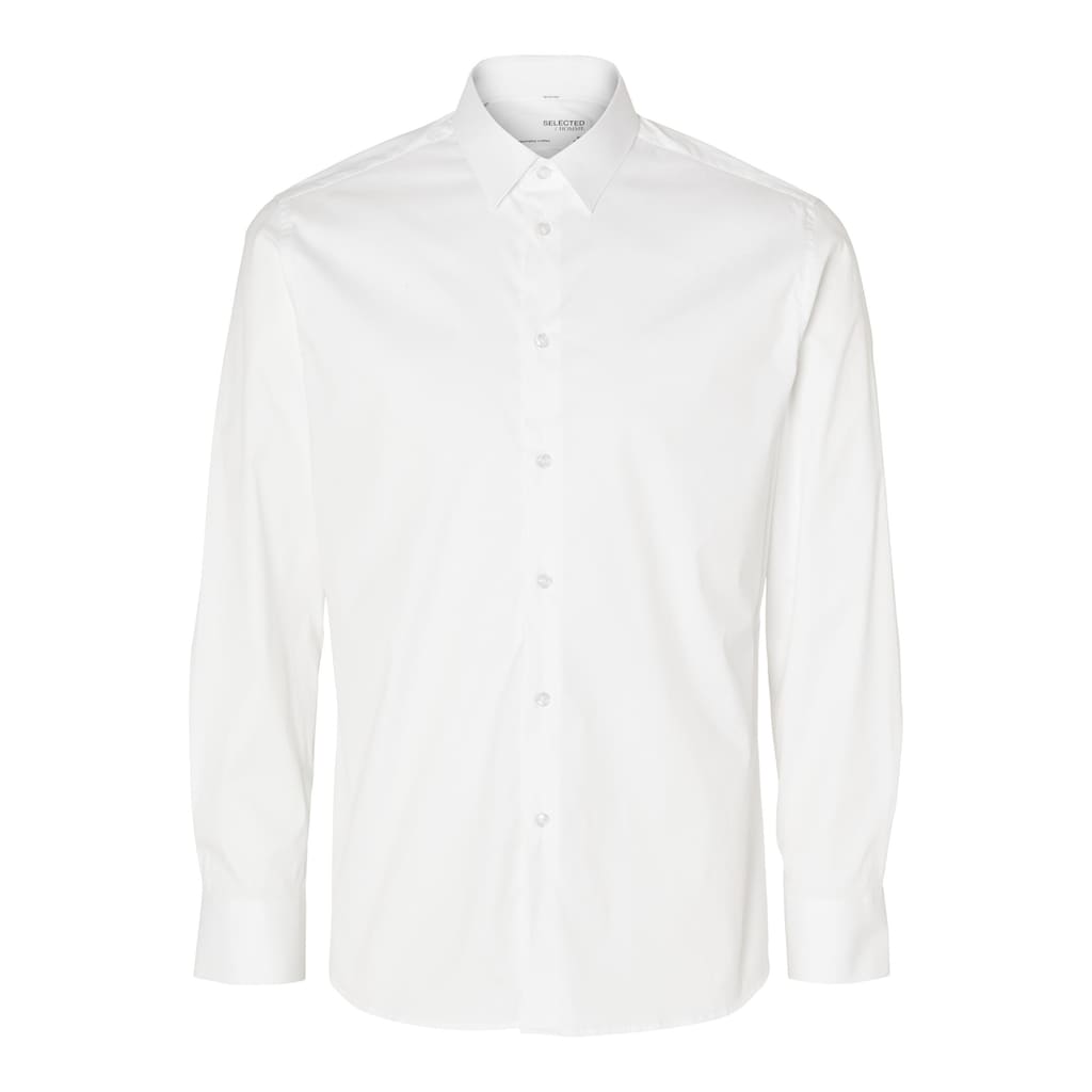 SELECTED HOMME Langarmhemd »SLHSLIMTRAVEL SHIRT NOOS«