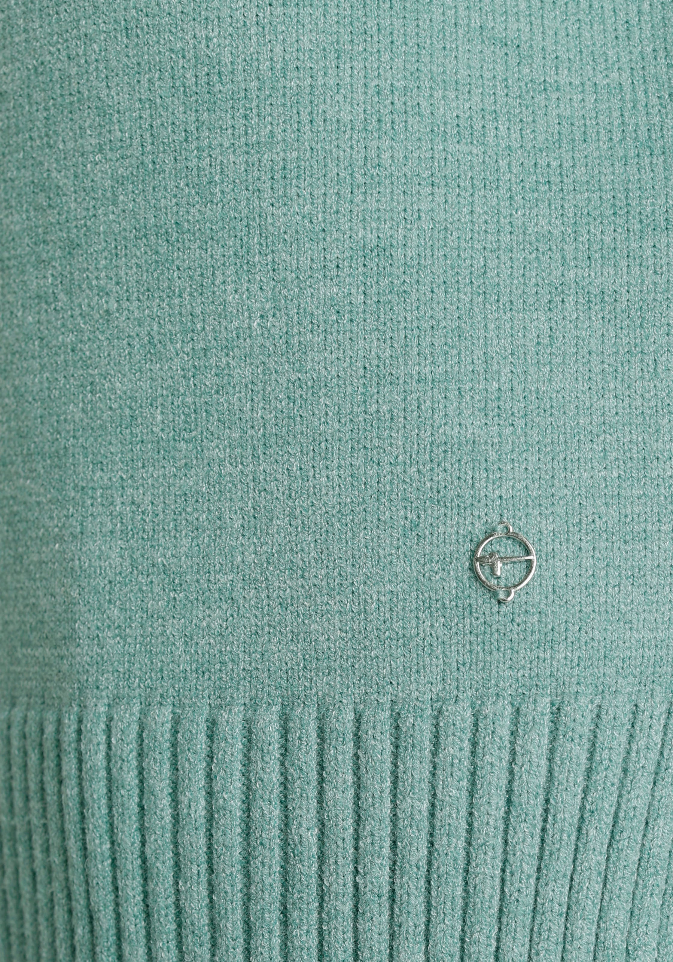 Tamaris Rollkragenpullover, mit Rippdetails