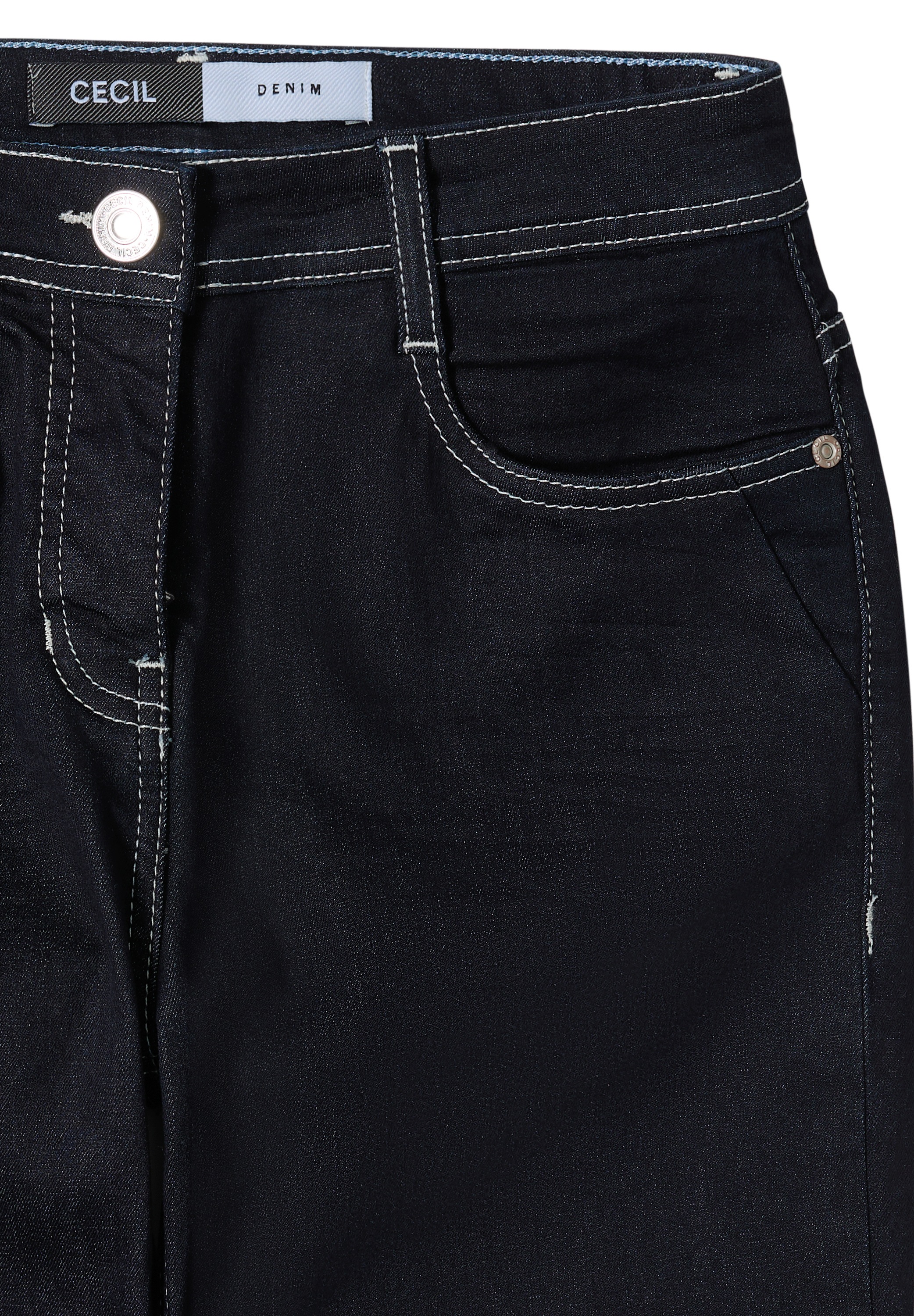 Thumbnail - Cecil Slim-fit-Jeans 5-Pocket-Style