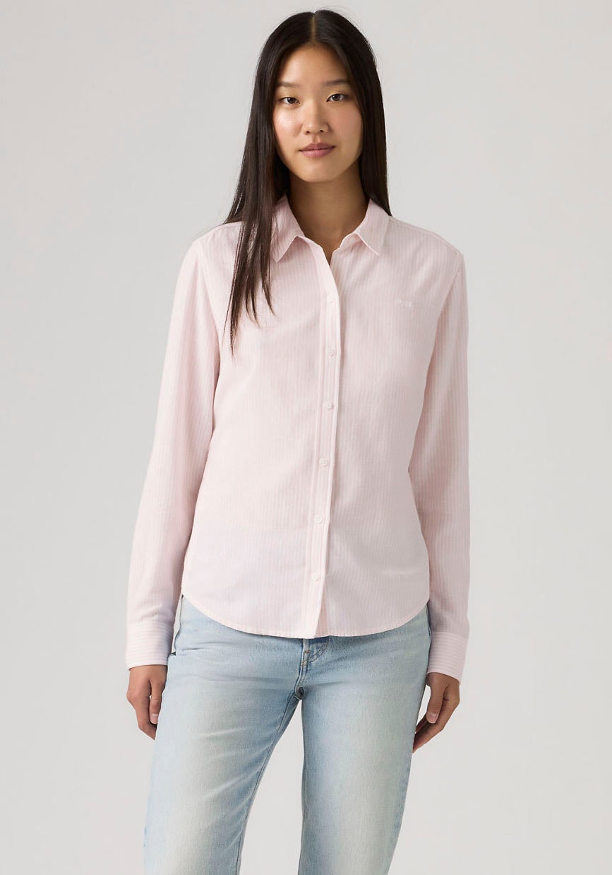 Levis Hemdbluse "The Classic" Kleine Logo-Stickerei auf der Brust günstig online kaufen