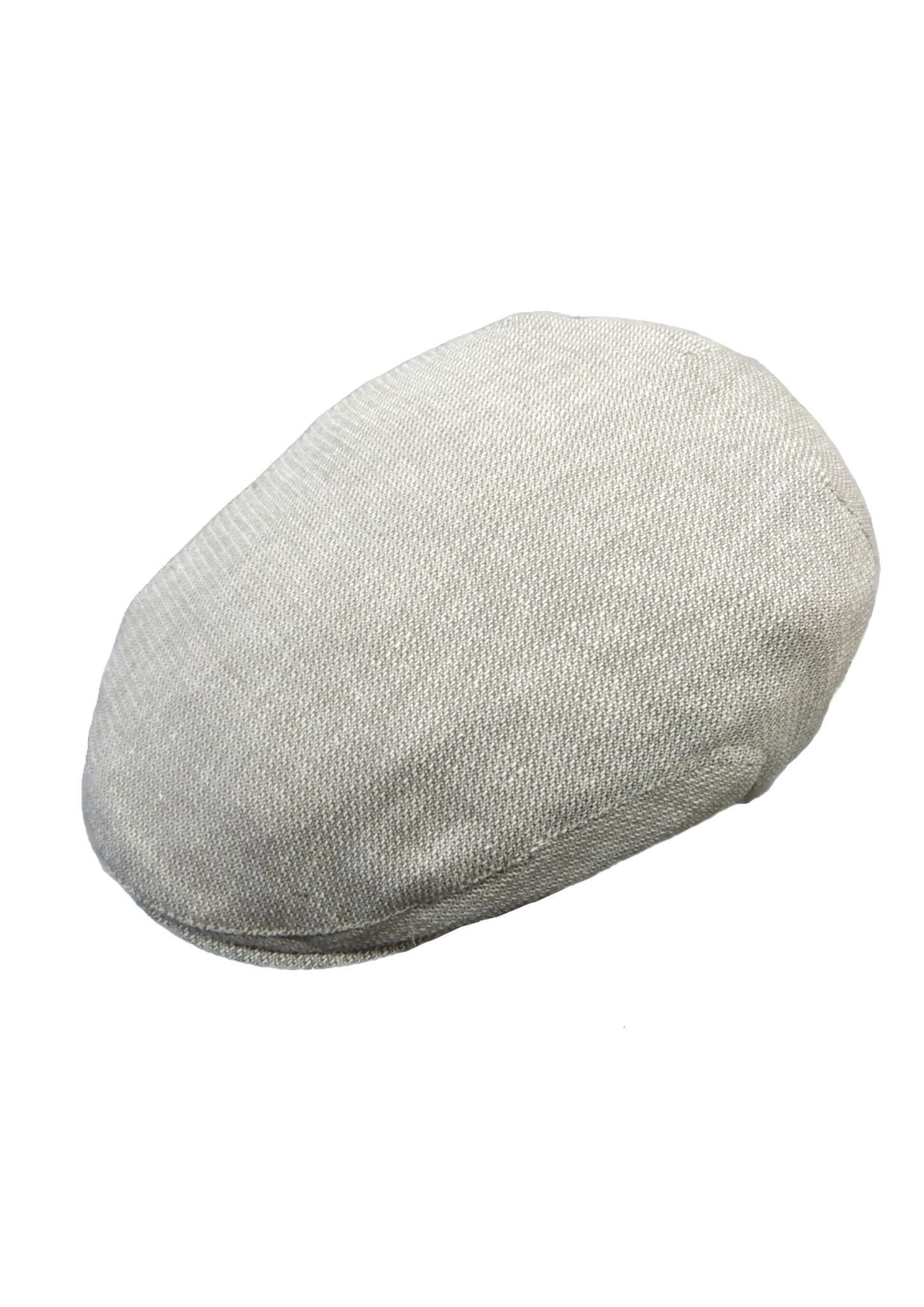 Flat Cap, aus leichtem Leinen-Mischgewebe