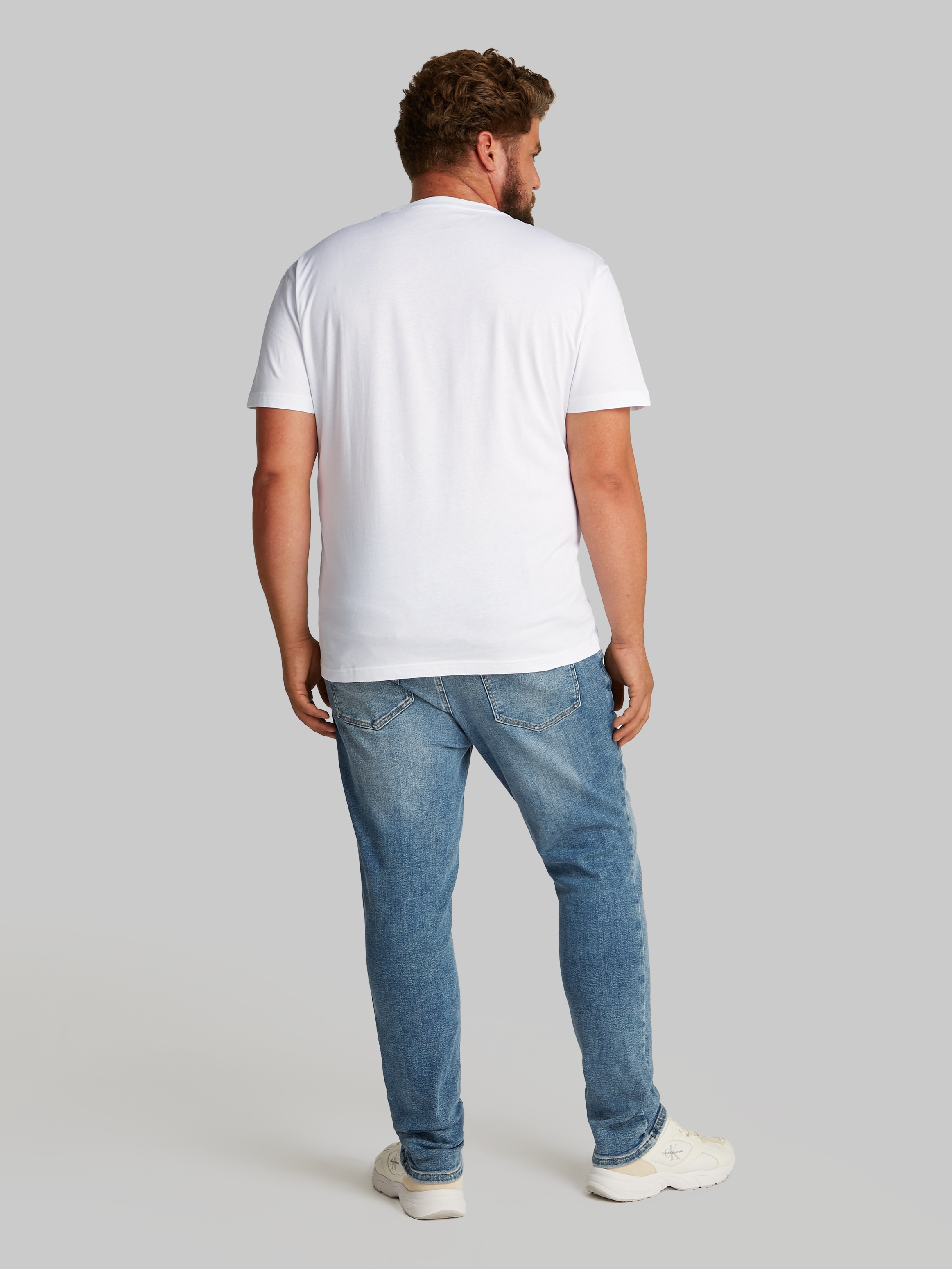 Calvin Klein Jeans Plus T-Shirt »PLUS SHADOW LOGO TEE«, in großen Größen