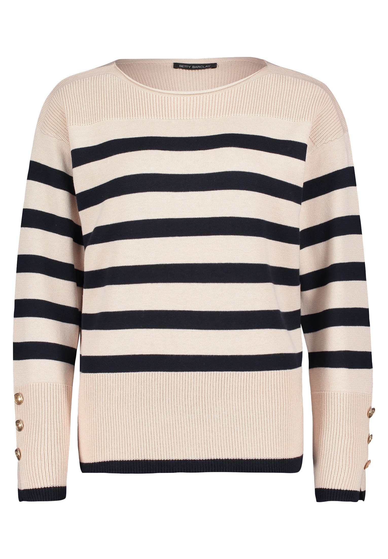 Betty Barclay Strickpullover "Betty Barclay Damen Strickpullover mit Streif günstig online kaufen