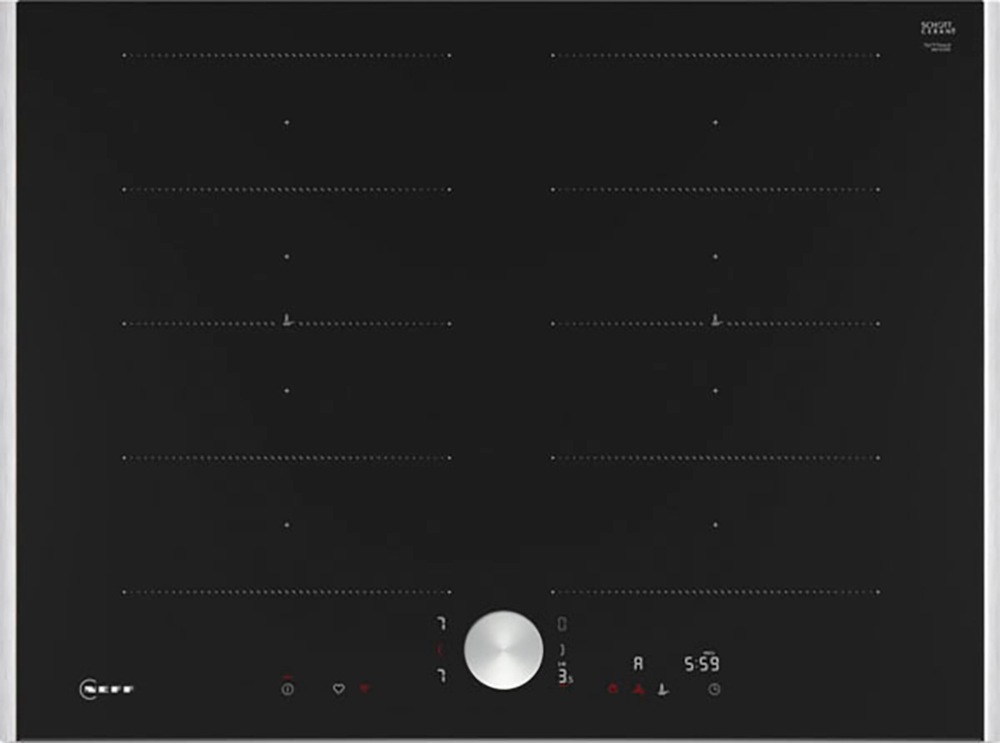 NEFF Flex-Induktions-Kochfeld "T67TTX4L0" mit intuitiver Twist Pad Bedienun günstig online kaufen