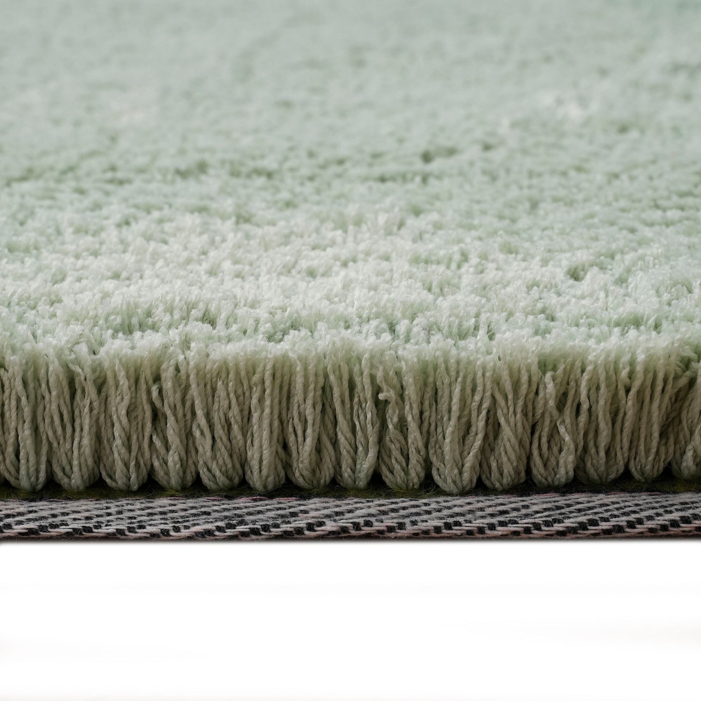 my home Hochflor-Teppich »Microfaser Teppich Magong, besonders weich, sehr feiner Flor«, rechteckig, 25 mm Höhe, uni, Wohnzimmer, Schlafzimmer, Kinderzimmer, auch rund und als Läufer