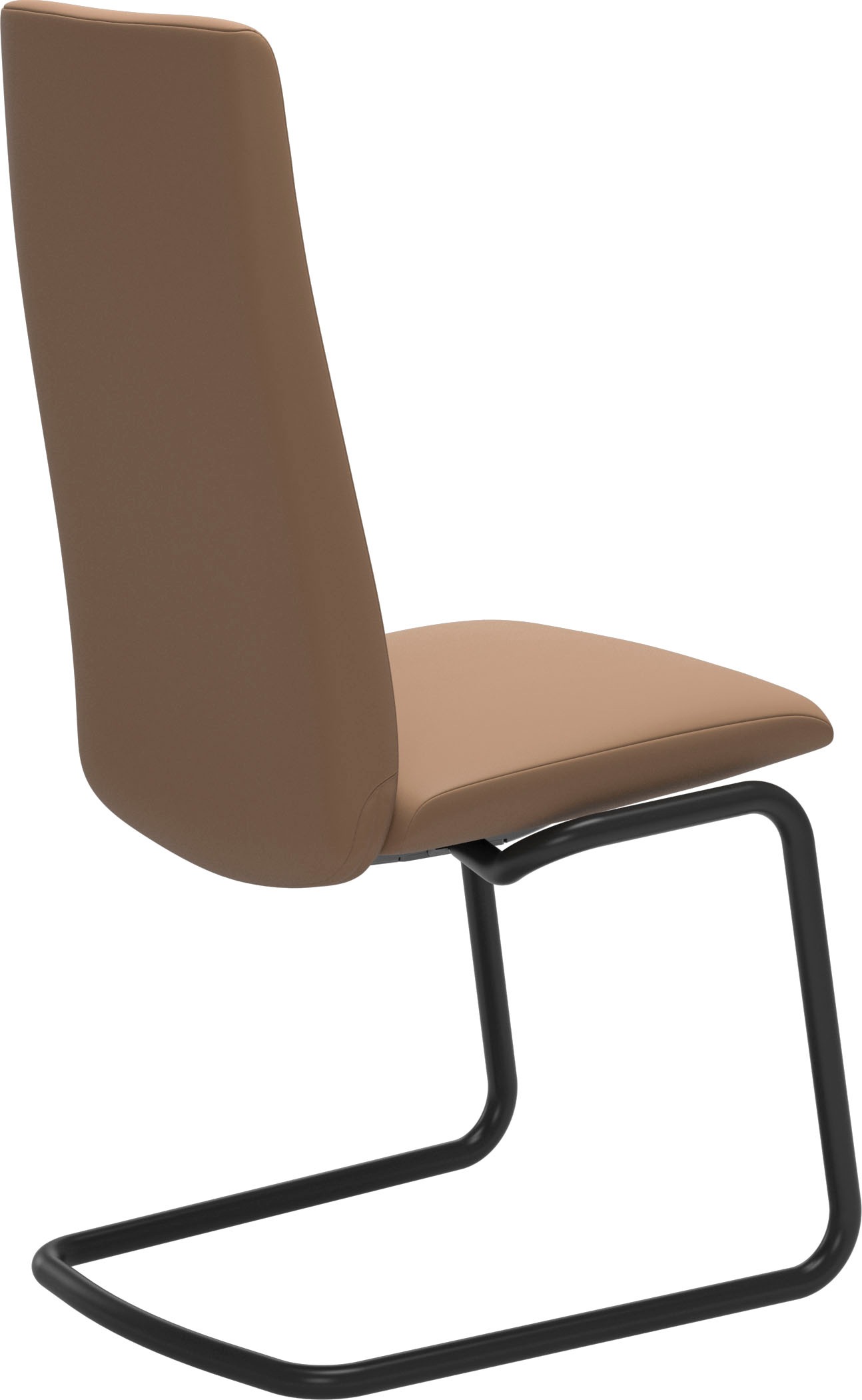 Stressless® Polsterstuhl »Laurel«, Leder BATICK, High Back, Größe M, mit Beinen aus Stahl in Schwarz matt