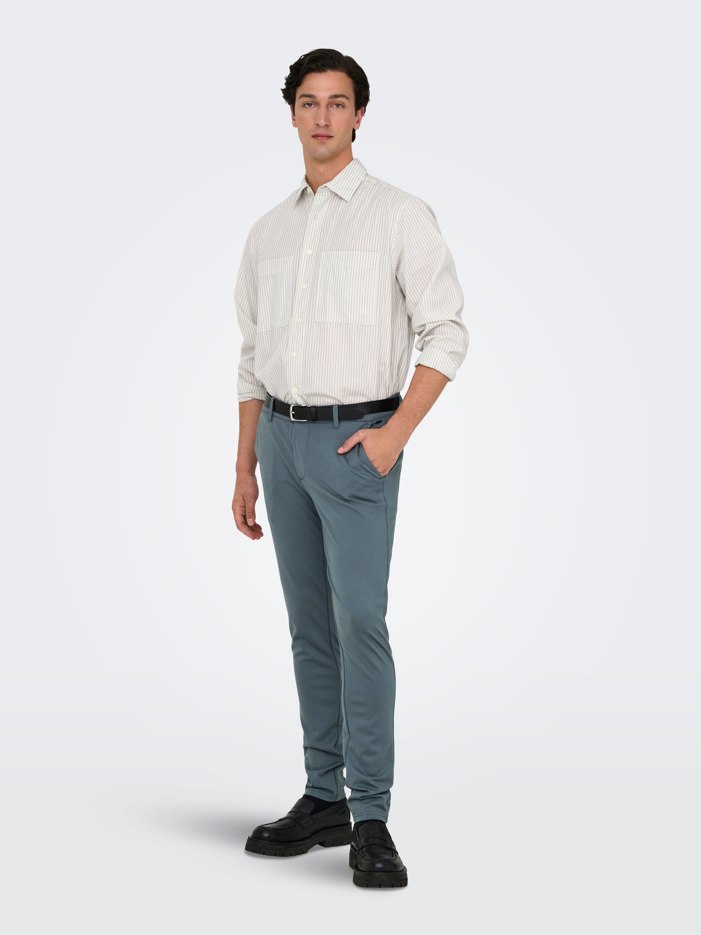ONLY & SONS Chinohose »ONSMARK SLIM GW 0209 PANT NOOS«  Viskosemischung, slim fit
