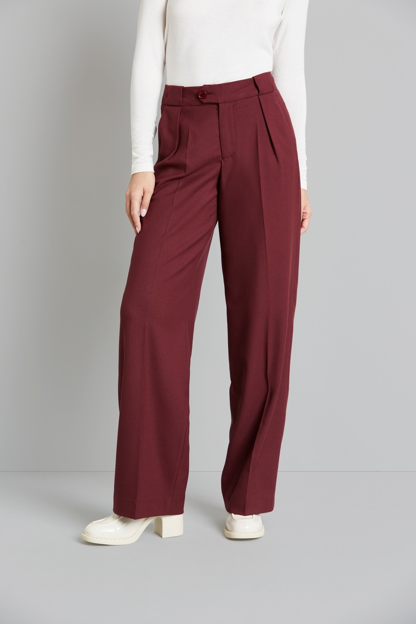 kaufen Straight Waist Sweatpants«, BAUR (1 URBAN für Velvet CLASSICS »Damen | Stoffhose Ladies High tlg.)