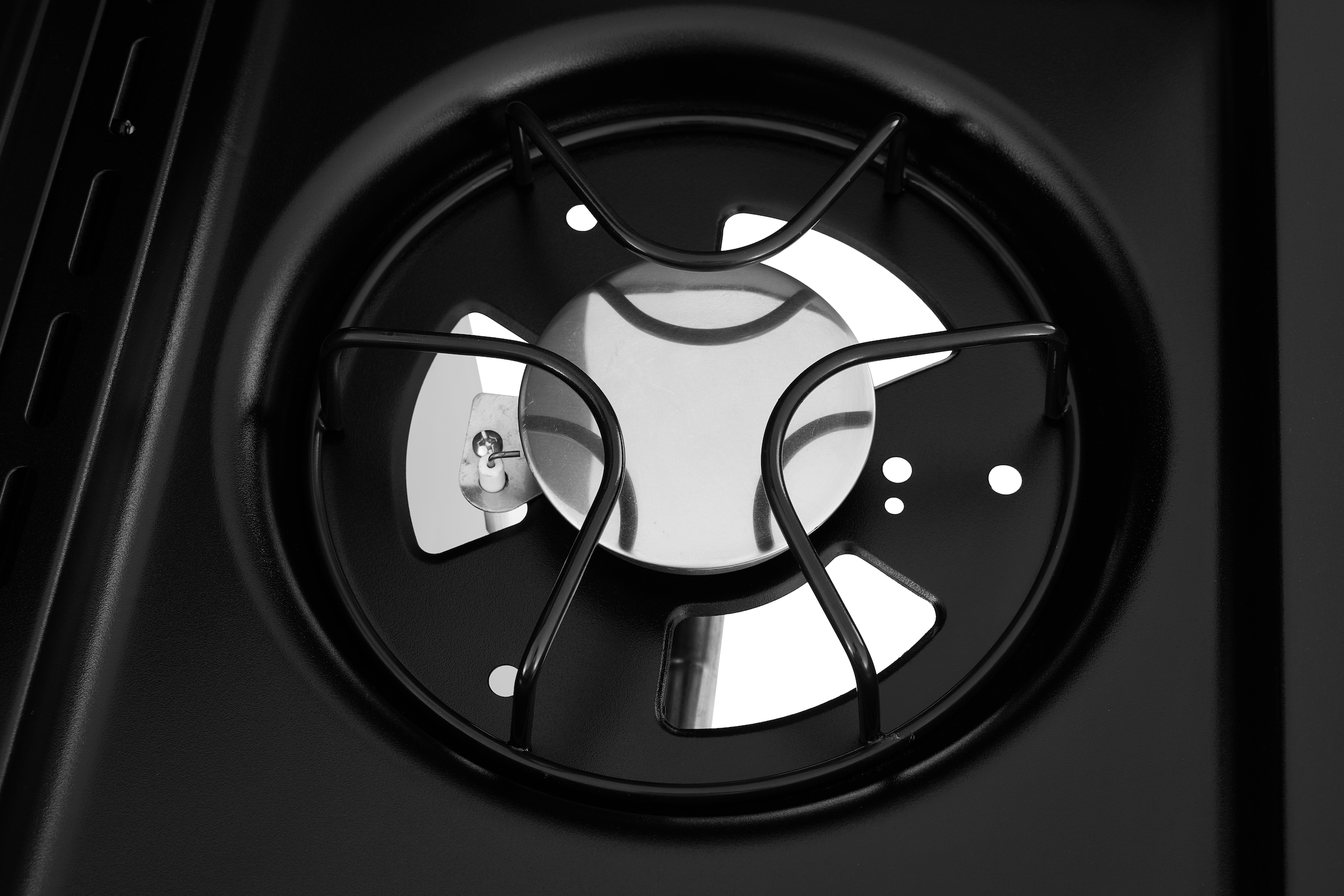 Hanseatic Gasgrill »4-Brenner Rockford Black« BxTxH: 112x113x59cm, mit 2 Grillrosten