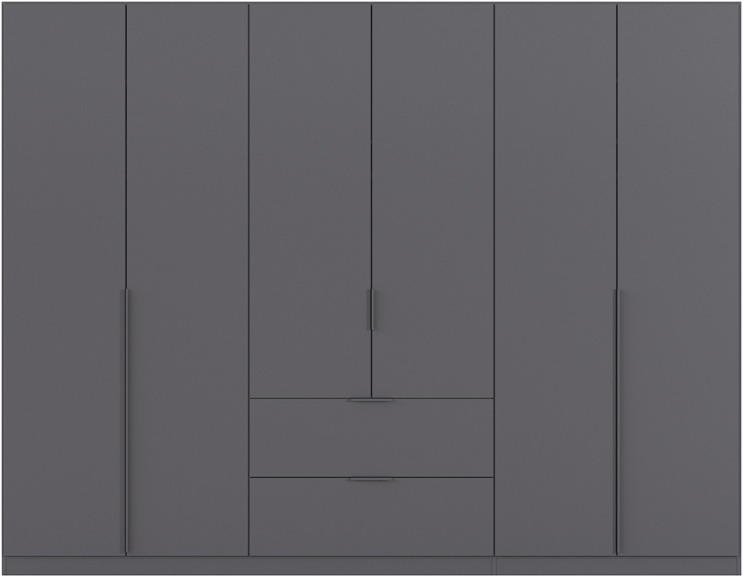 rauch Drehtürenschrank »Kleiderschrank Schrank Garderobe AGORDO mit Dekor- oder Hochglanzfront«, (in zwei Griff-Farben mit Dekor- oder Hochglanzfront), mit Außenschubkästen, in 6 Breiten und 2 Höhen MADE IN GERMANY