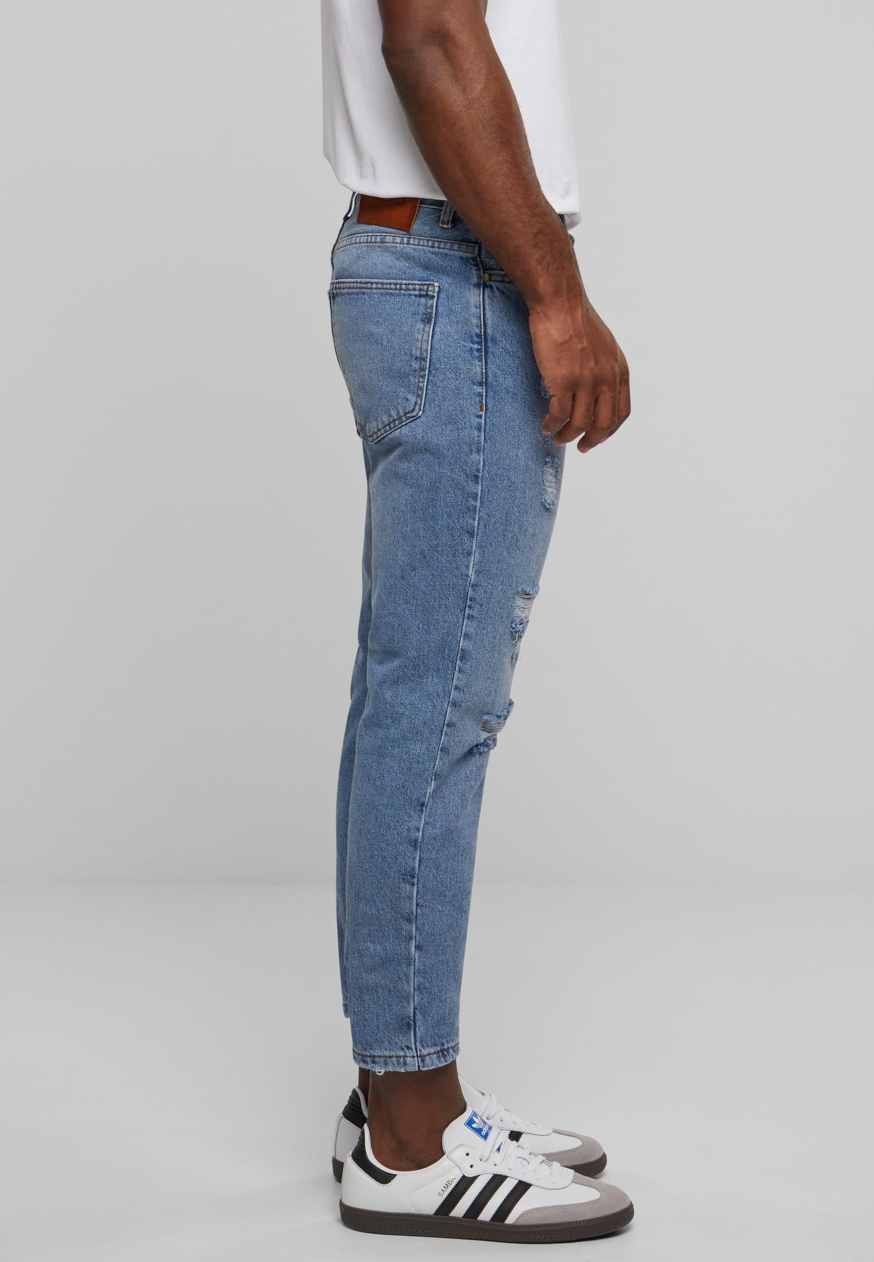 2Y Studios Bequeme Jeans »2Y Studios Herren 2Y Destroyed Relax Denim«, (1 tlg.)