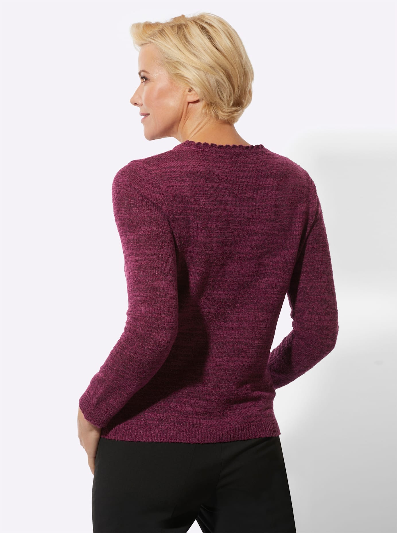 Classic Strickpullover »Langarm-Pullover«
