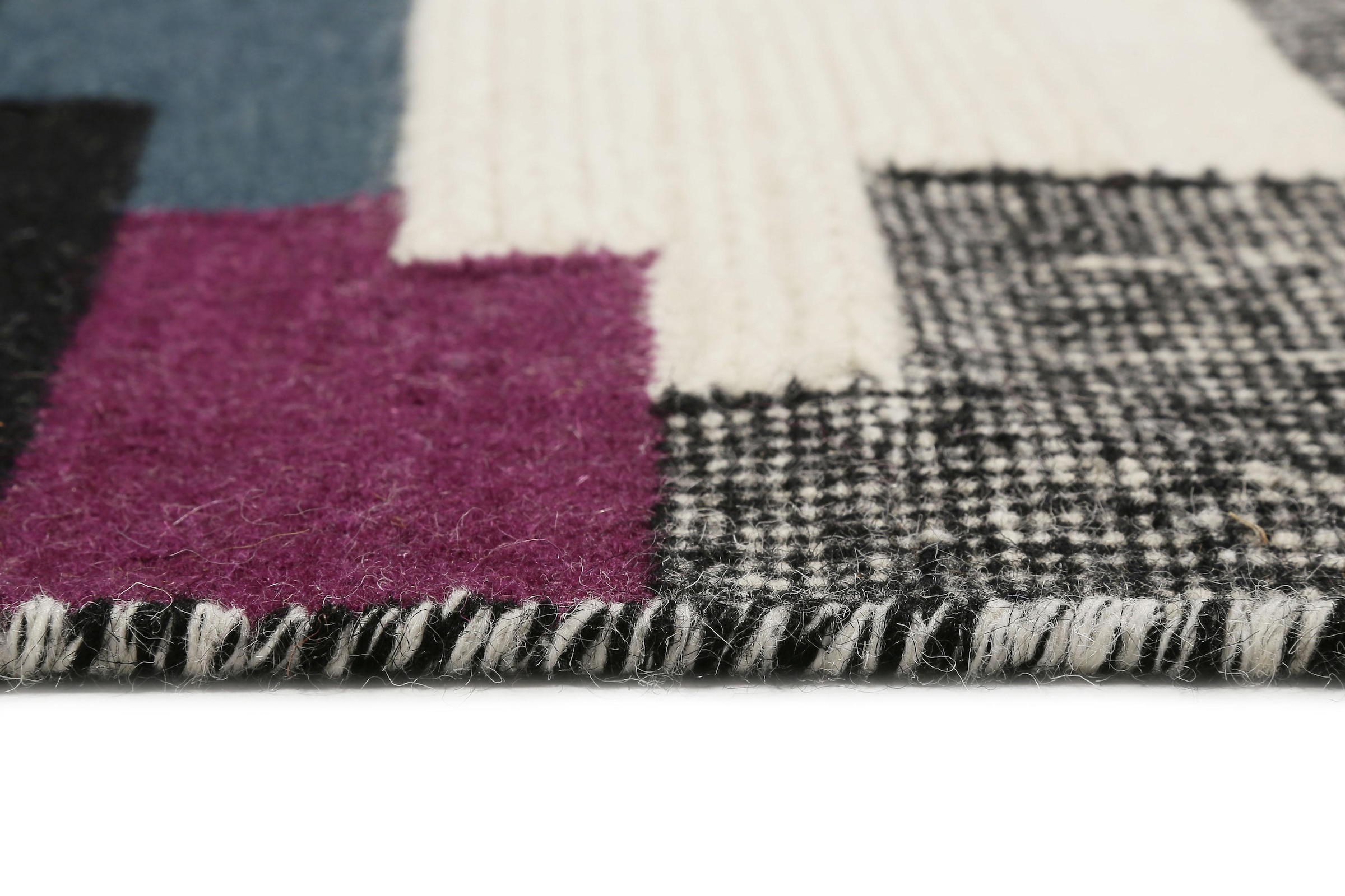 Esprit Wollteppich »Natham Kelim ESP-6012«, rechteckig, 8 mm Höhe, reine Wolle, Wohnzimmer