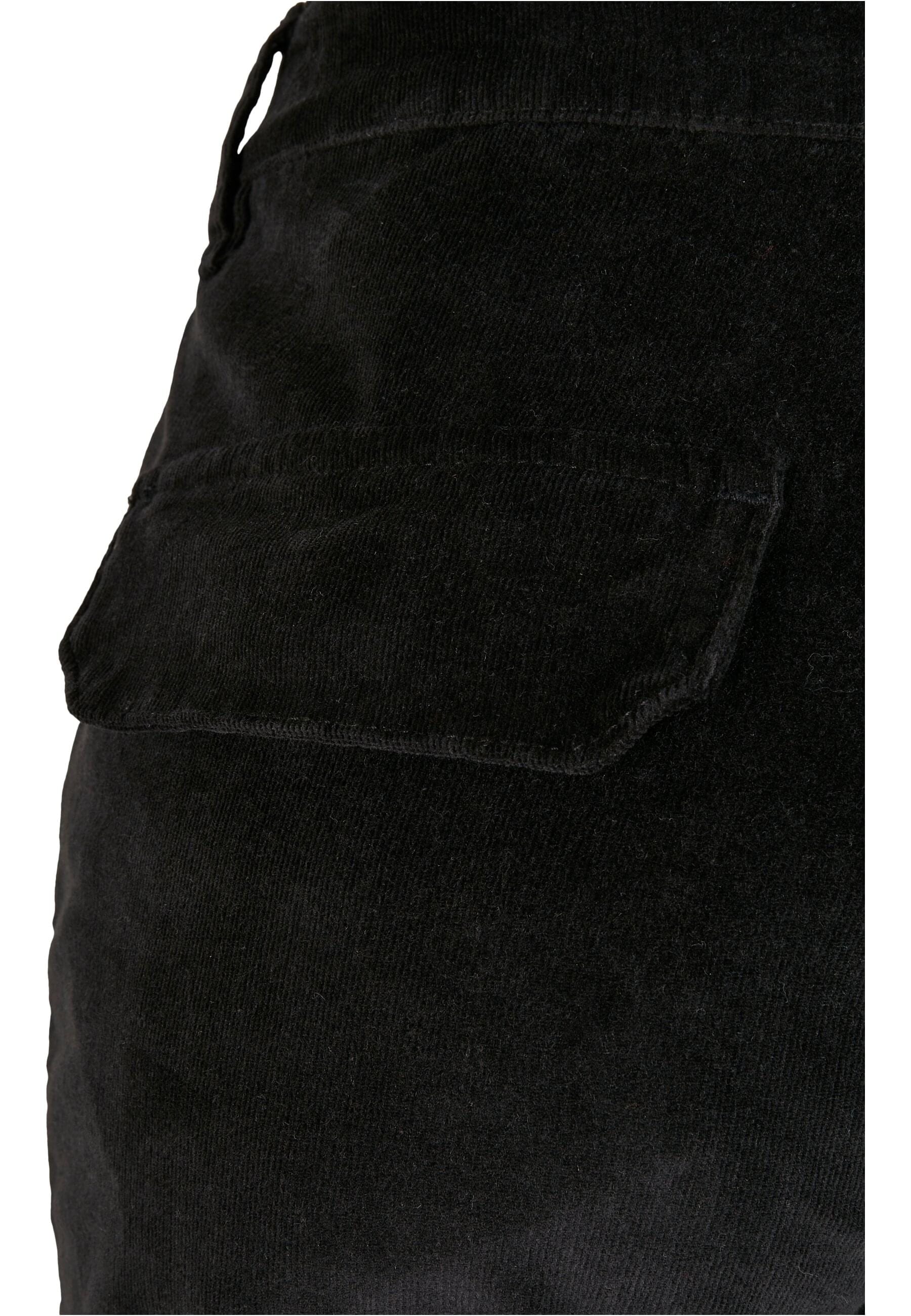 URBAN CLASSICS Cargohose »Urban Classics Damen Ladies High Waist Cargo Corduroy Pants«, (1 tlg.)