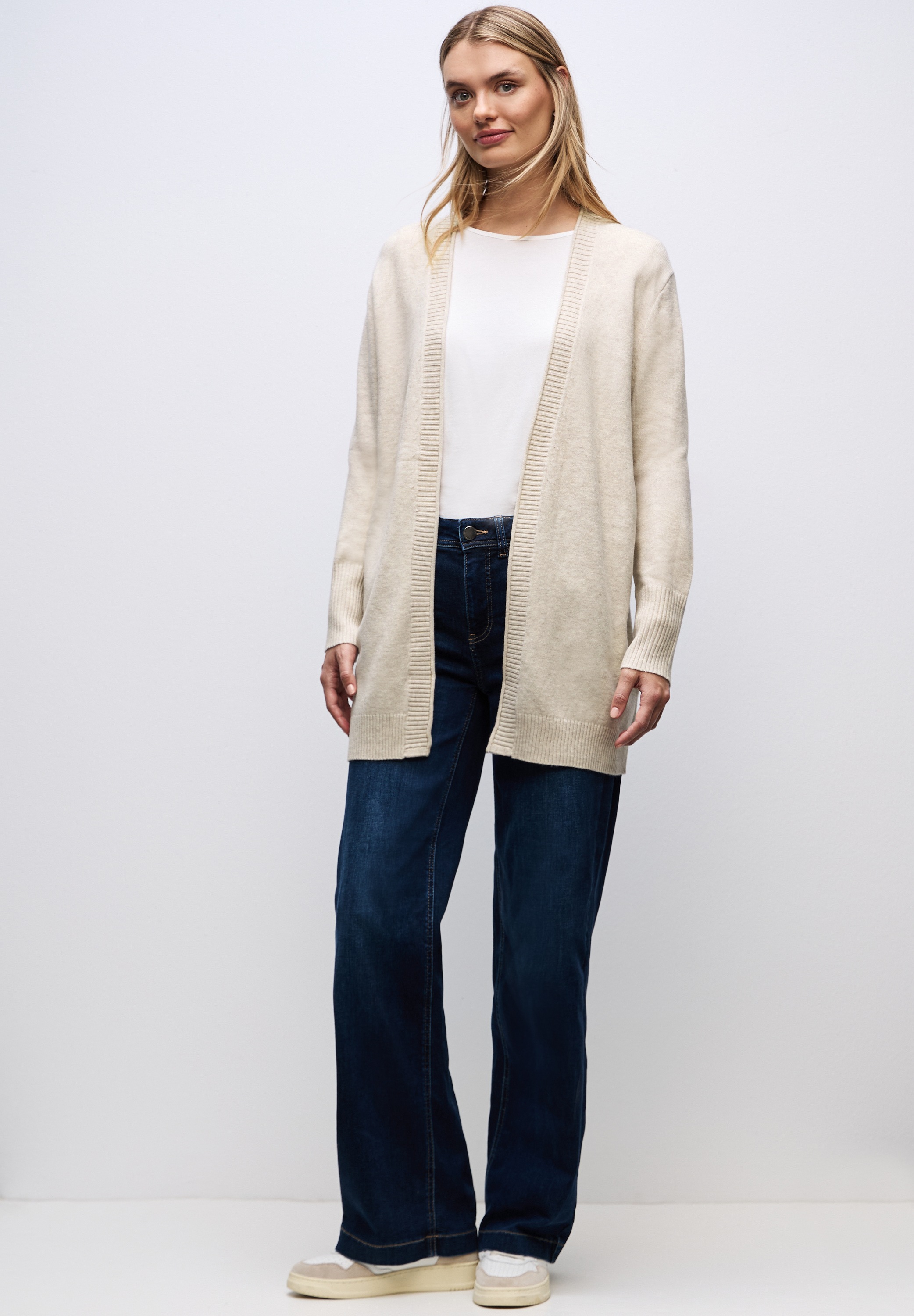 Thumbnail - STREET ONE Strickjacke, in Unifarbe