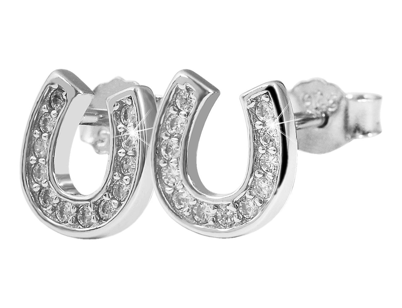 Paar Ohrhänger ADELIA´S "Damen Ohrringe – Ohrstecker aus 925 Silber mit Zirkonia", Damen, Gr. Damen, Silber 925 (Sterlingsilber), silber, Ohrringe, Perfekt als Geschenk für besondere Menschen 2