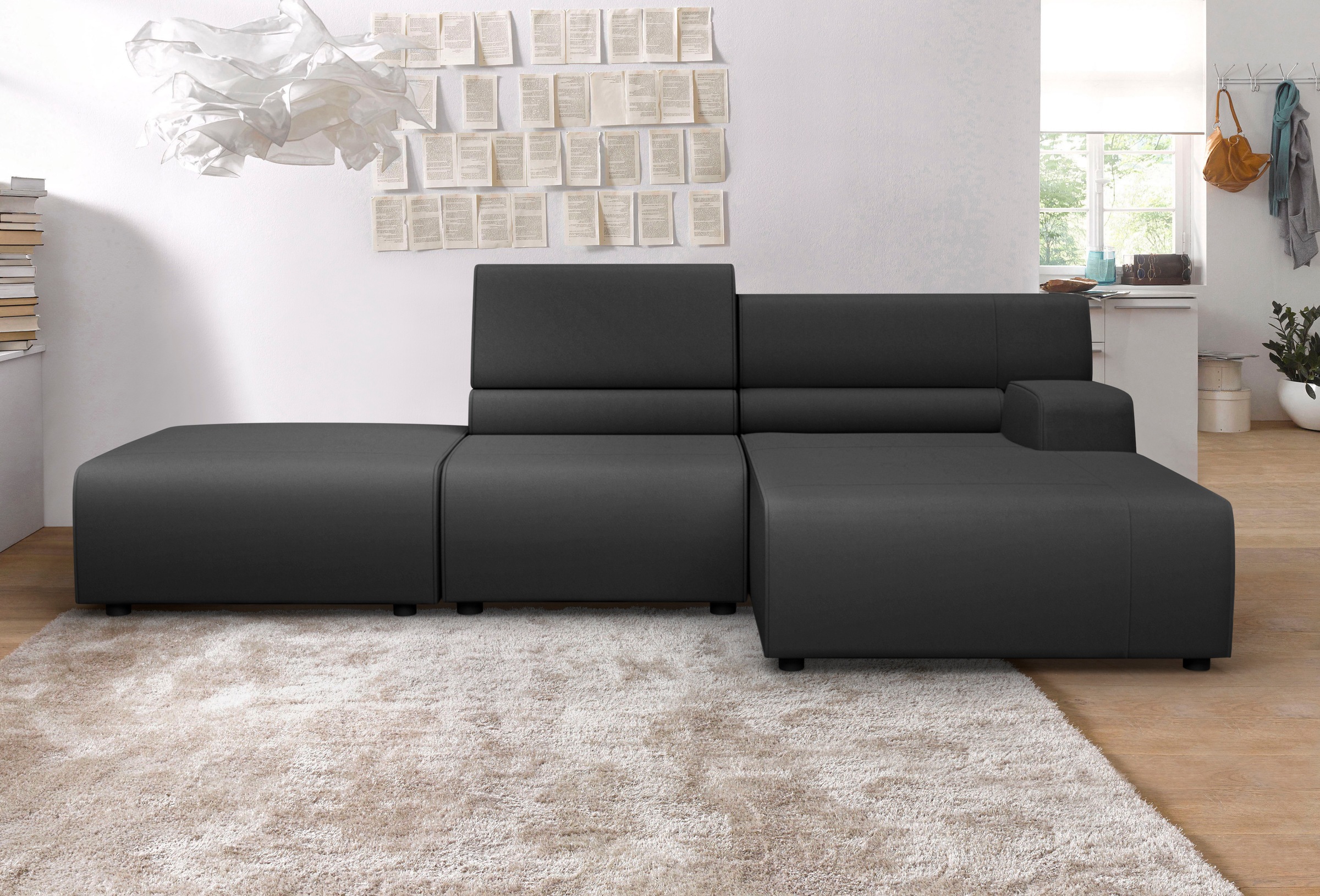 Egoitaliano Ecksofa "Babouche, Designsofa mit außergewöhnlichem Sitzkomfort günstig online kaufen