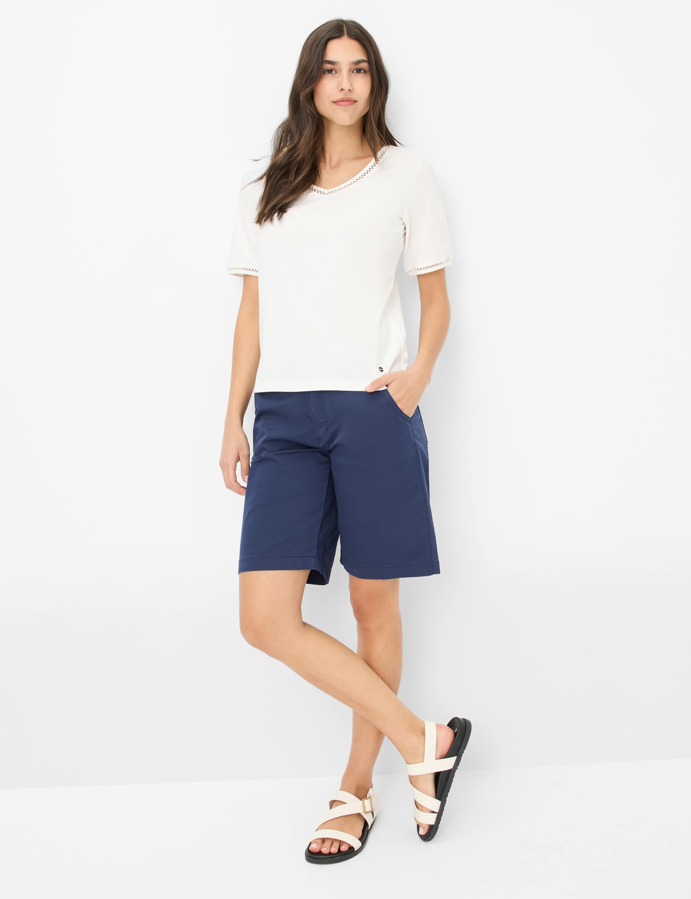 Brax Kurzarmshirt »Style CARINA«