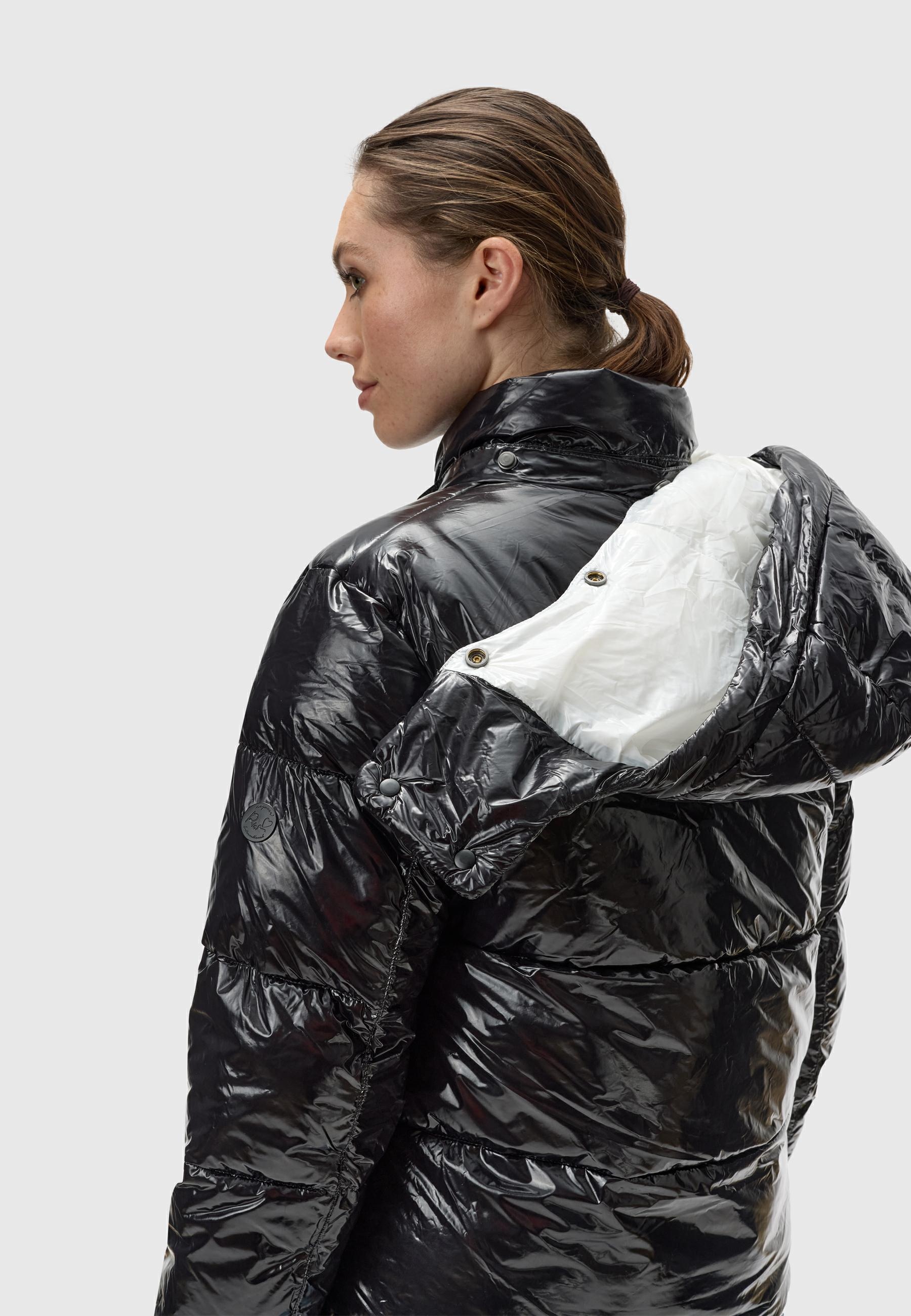 Ragwear Steppjacke »Roobie« mit Kapuze super stylische, gänzende Damen Winterjacke