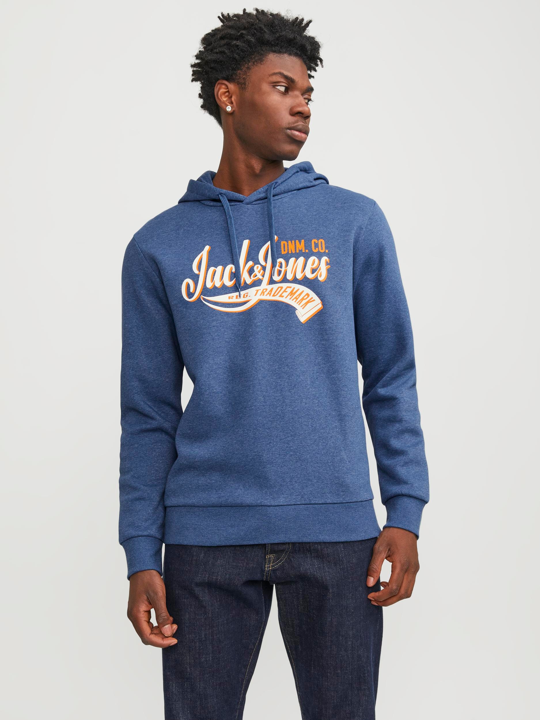Jack & Jones Kapuzensweatshirt "JJELOGO SWEAT HOOD 2 COL 23/24 NOOS"