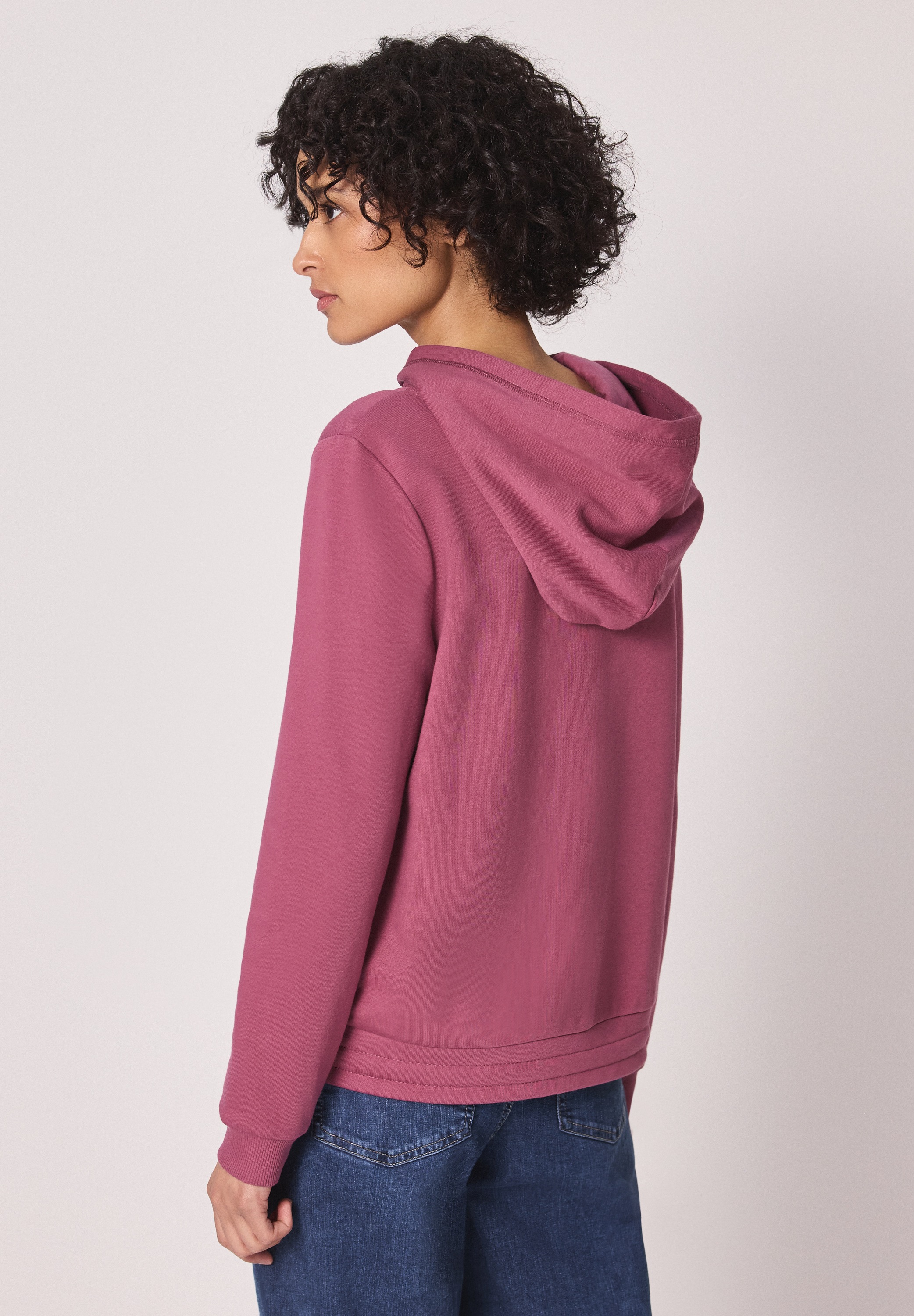 STREET ONE Sweatshirt, in Unifarbe günstig online kaufen