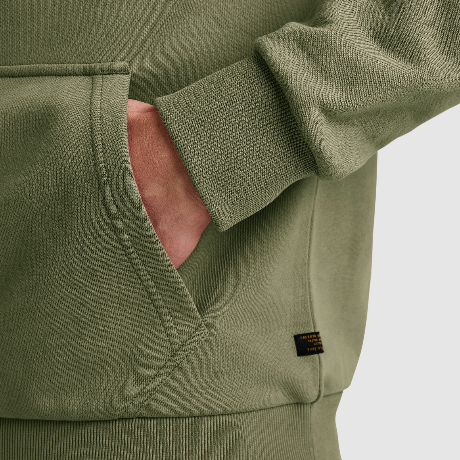 PME LEGEND Kapuzensweatshirt »Hooded soft terry with logo«, mit Logo Print