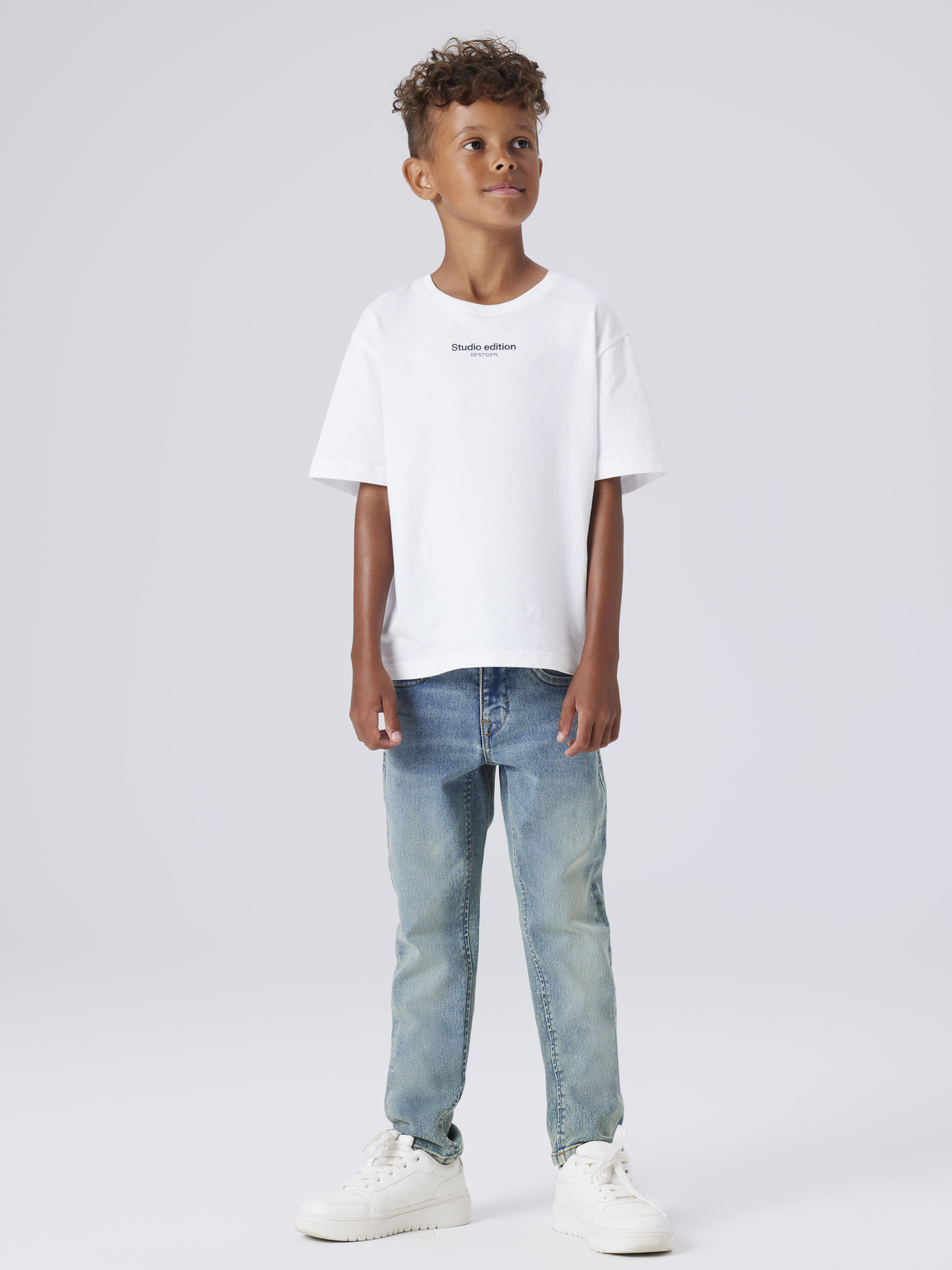 Thumbnail - Name It Slim-fit-Jeans "NKMSILAS XSLIM JEANS 2002-TX NOOS"