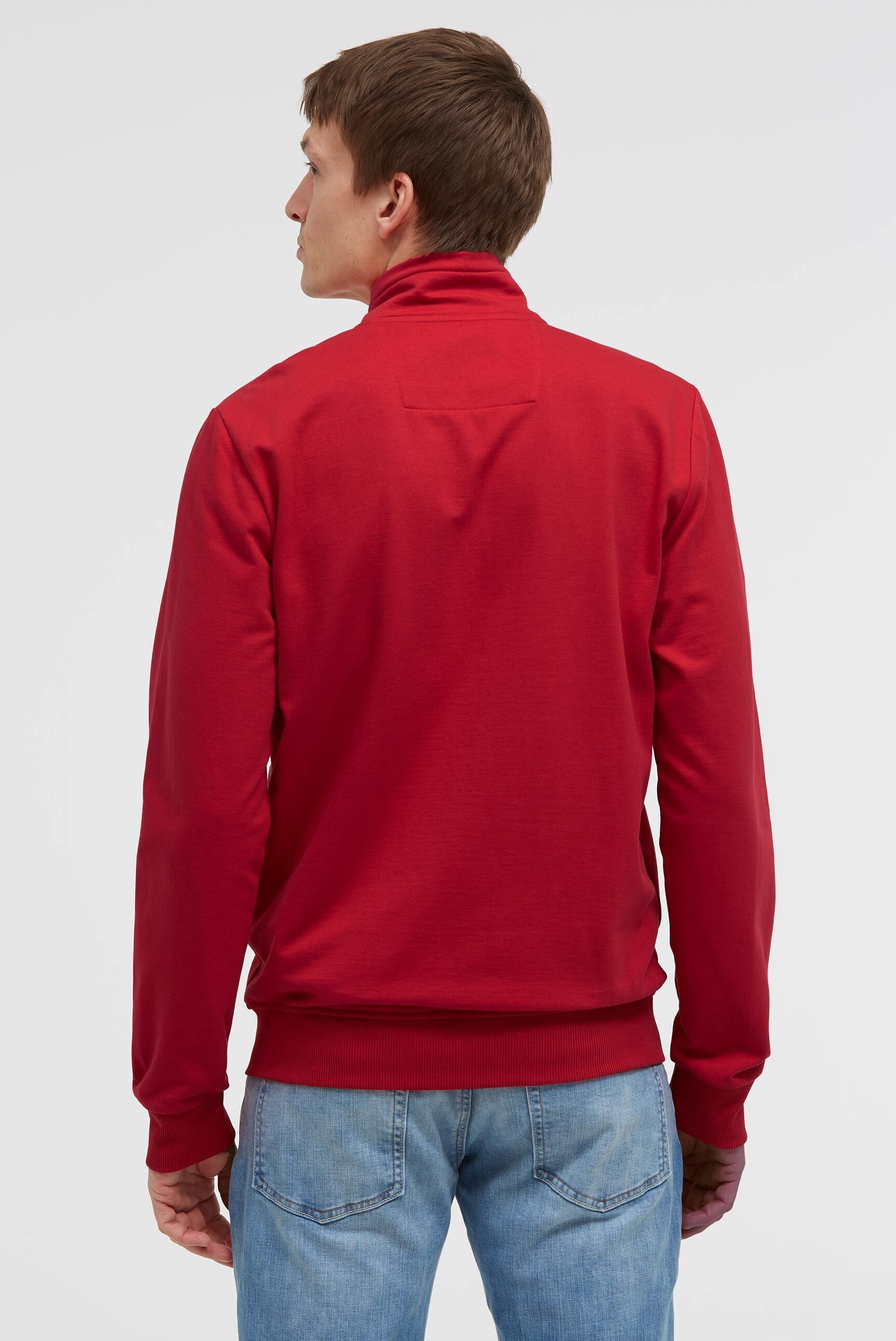 CAMP DAVID Sweatjacke mit Reißverschlusstaschen