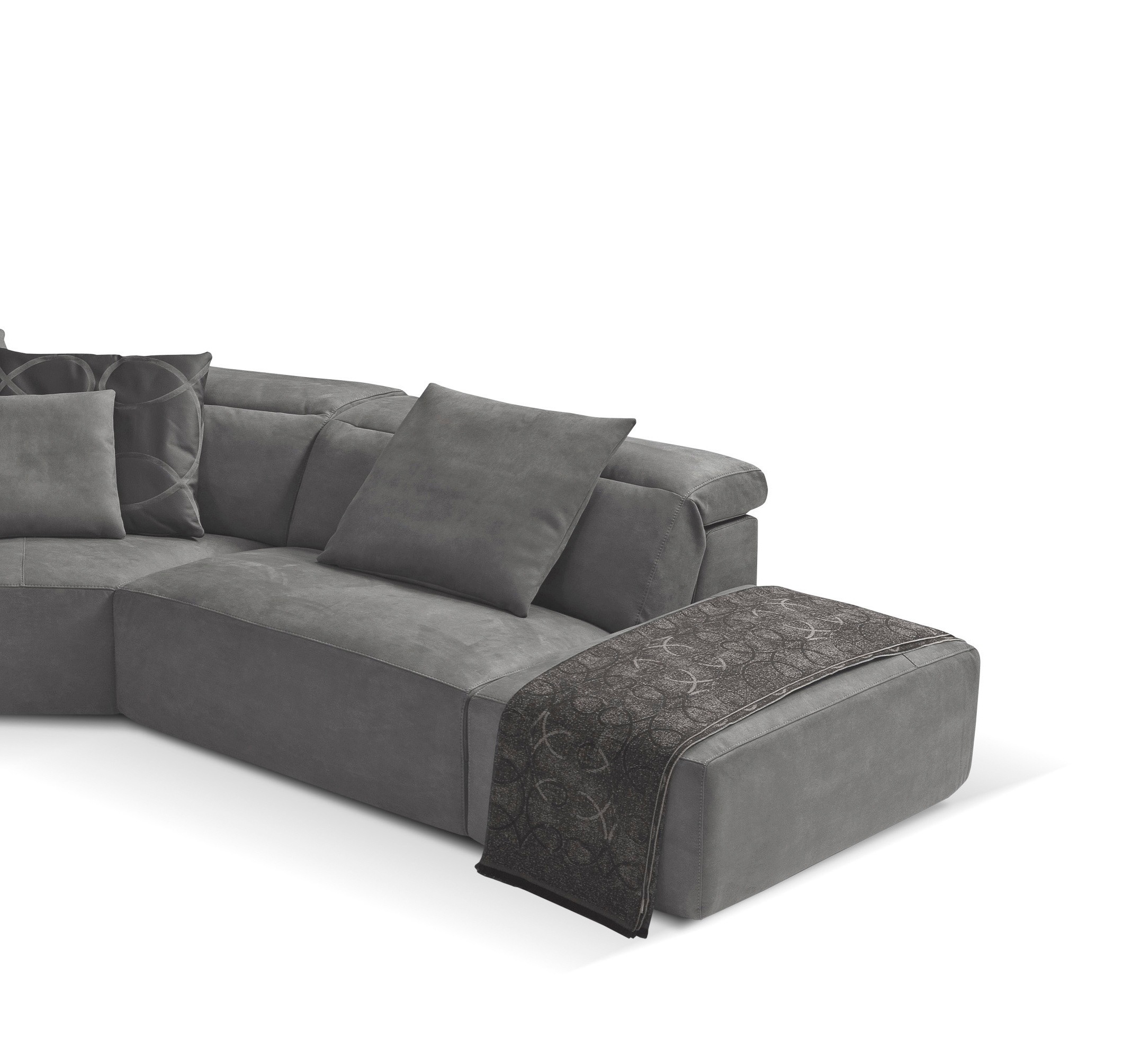 Thumbnail - Egoitaliano Ecksofa "Beverly, extravangantes Designsofa mit erstklassigem Sitzkomfort" wahlweise mit elektrischer Relaxf...