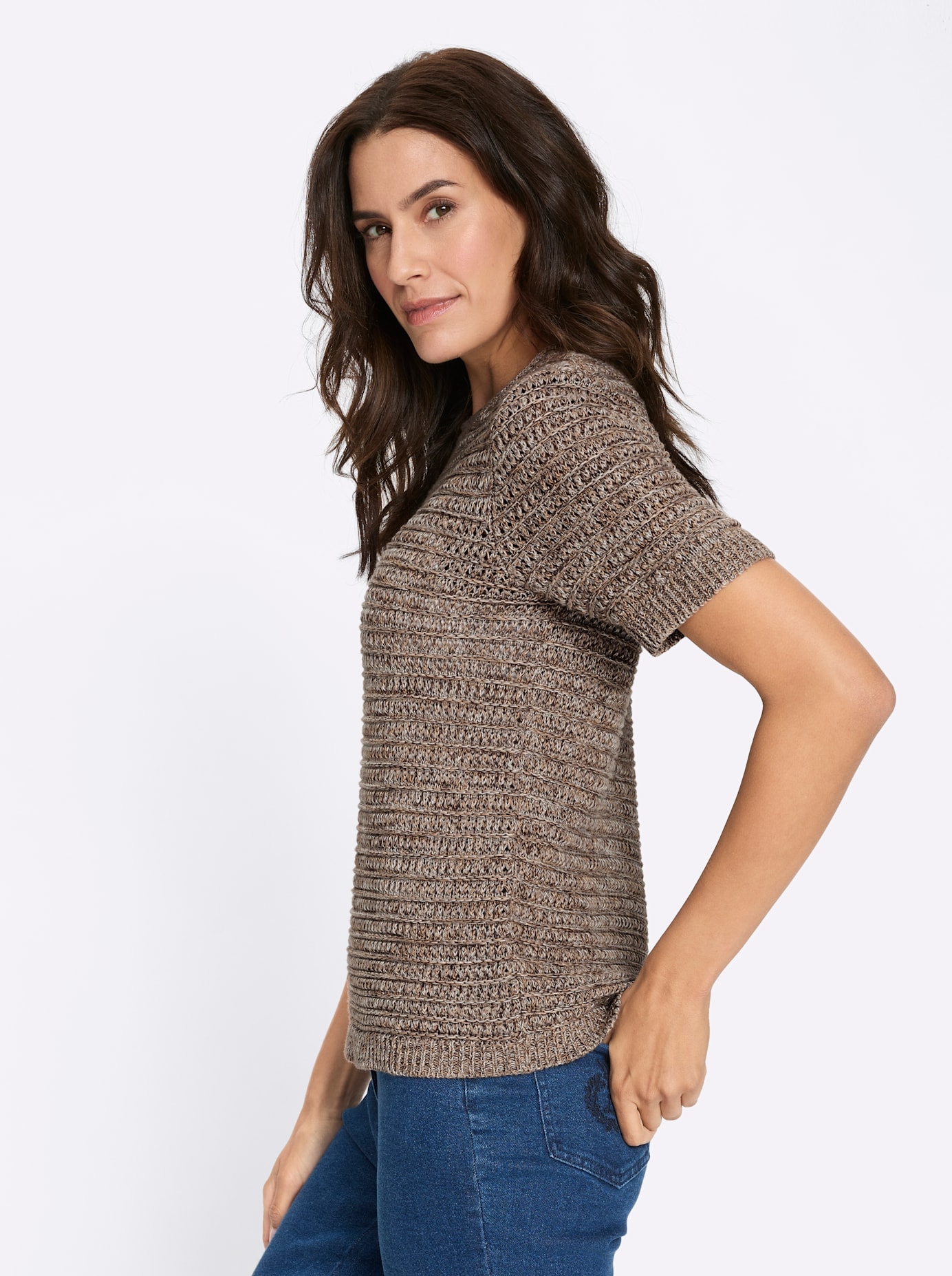 Inspirationen Strickpullover »Baumwoll-Pullover«